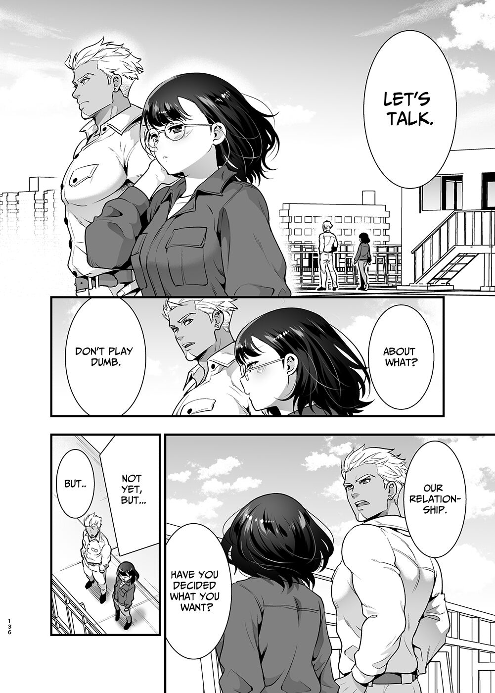 Seiyoku o Moteamasu Jimi de Nekura na Watashi ga Gatenkei Joushi ni Taberareru 3-kakan | Gloomy Normie with Pent-up Lust gets Devoured by her Blue-collar Boss for THREE DAYS - Page 136