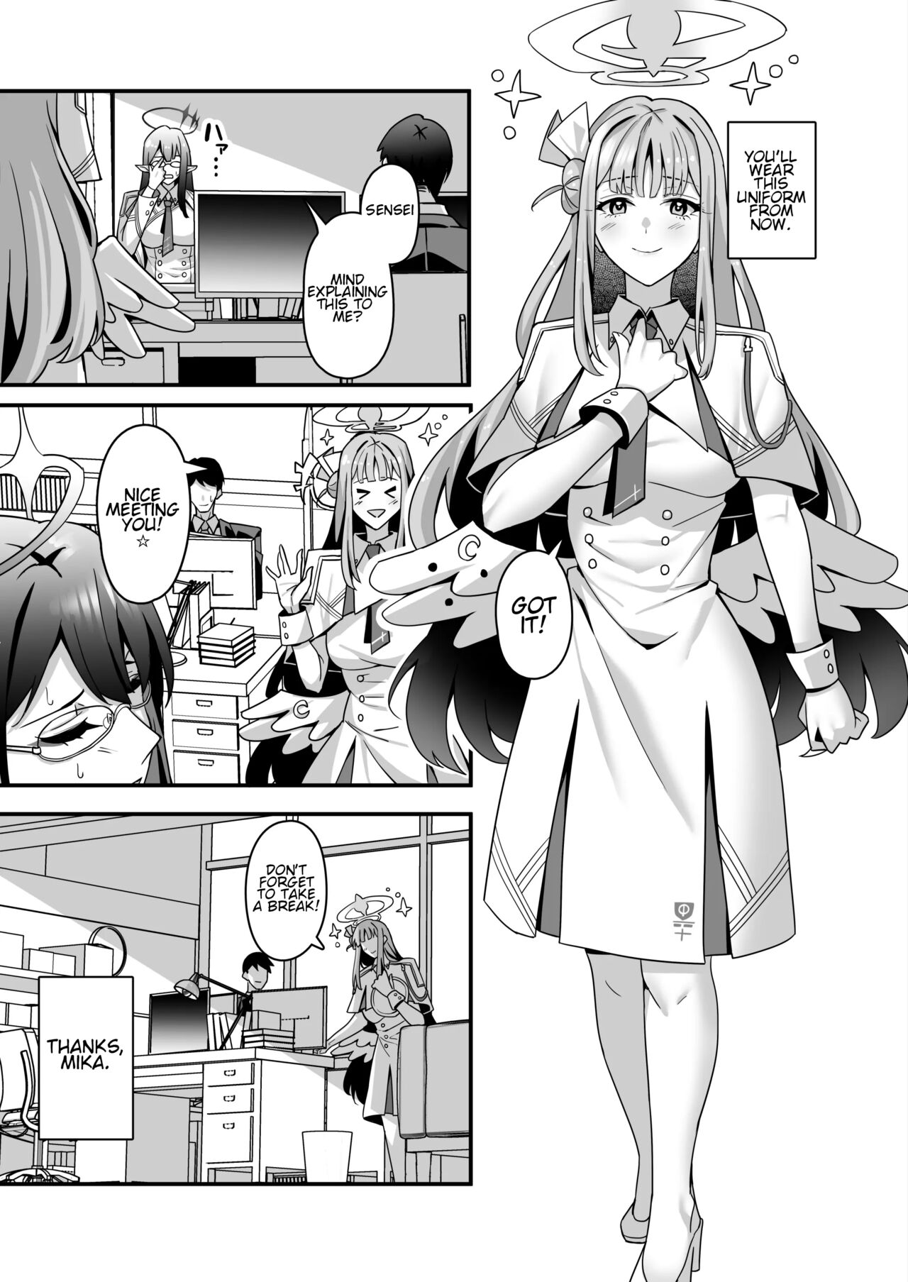 Mika to Happy Love Love Sex Shite Haramaseru Hon – A book about happy loving sex with Mika and impregnation. | Lovey Dovey Impregnation Sex With Mika! - Page 14