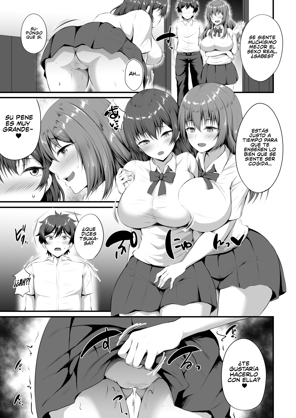 Otoko ga Ore shika Inai Inaka no Gakkou de Chijo Bitch to Yarimakuru Hanashi | Una historia Sobré Como me Folle a una Puta trás Otra en una Escuela Rural donde Yo soy el Único Hombre - Page 14