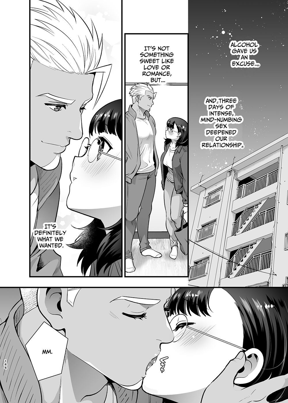 Seiyoku o Moteamasu Jimi de Nekura na Watashi ga Gatenkei Joushi ni Taberareru 3-kakan | Gloomy Normie with Pent-up Lust gets Devoured by her Blue-collar Boss for THREE DAYS - Page 144