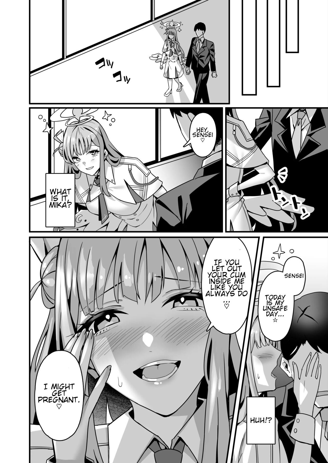 Mika to Happy Love Love Sex Shite Haramaseru Hon – A book about happy loving sex with Mika and impregnation. | Lovey Dovey Impregnation Sex With Mika! - Page 15