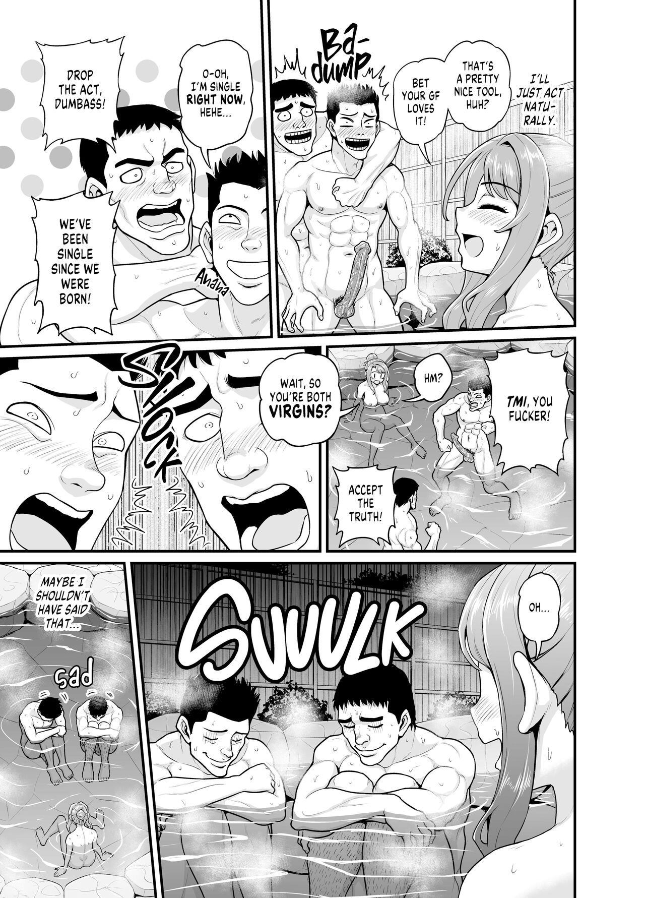 Game Tomodachi no Onnanoko to Onsen Ryokou de Yaru Hanashi NTRver. | Smashing With Your Gamer Girl Friend At The Hot Spring – NTR version - Page 16