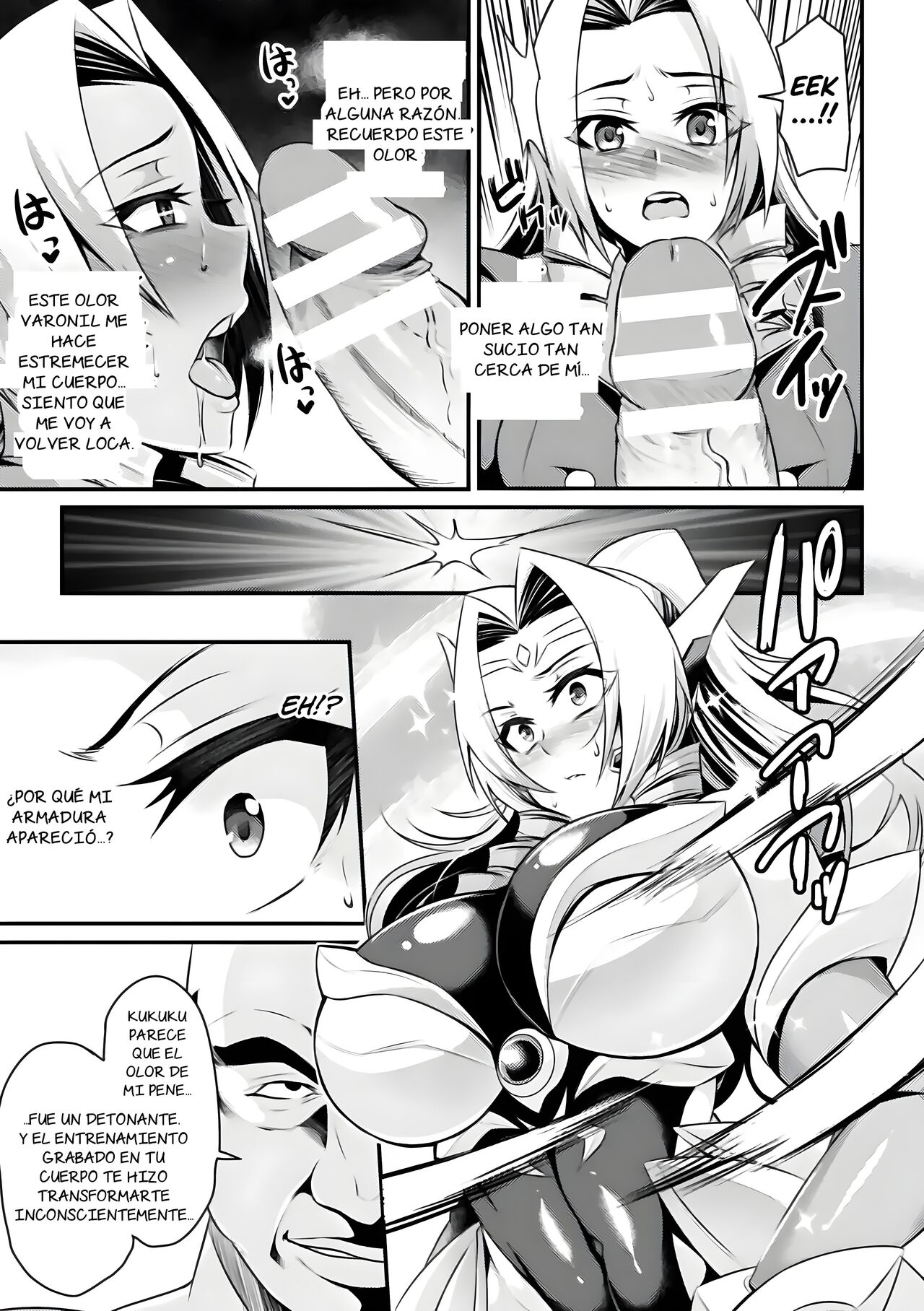 Seikoujinki Saint Ange Saiin ni Ochita Tenshi | La princesa con armadura sagrada – Santa Ange, el angel que perdio por la hipnosis - Page 16