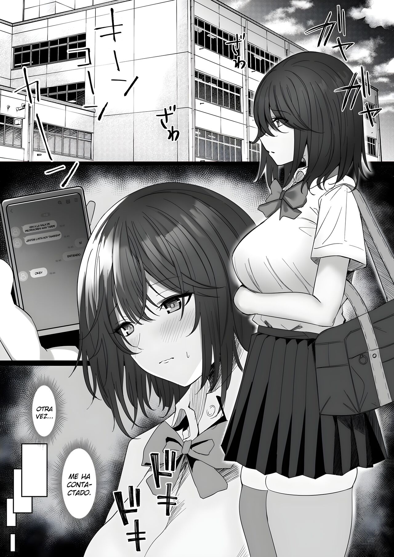 Netorare 2 ~Kurokami Musume no Junan~ | El Sufrimiento Netorare de la Chica de Pelo Negro 2 - Page 2