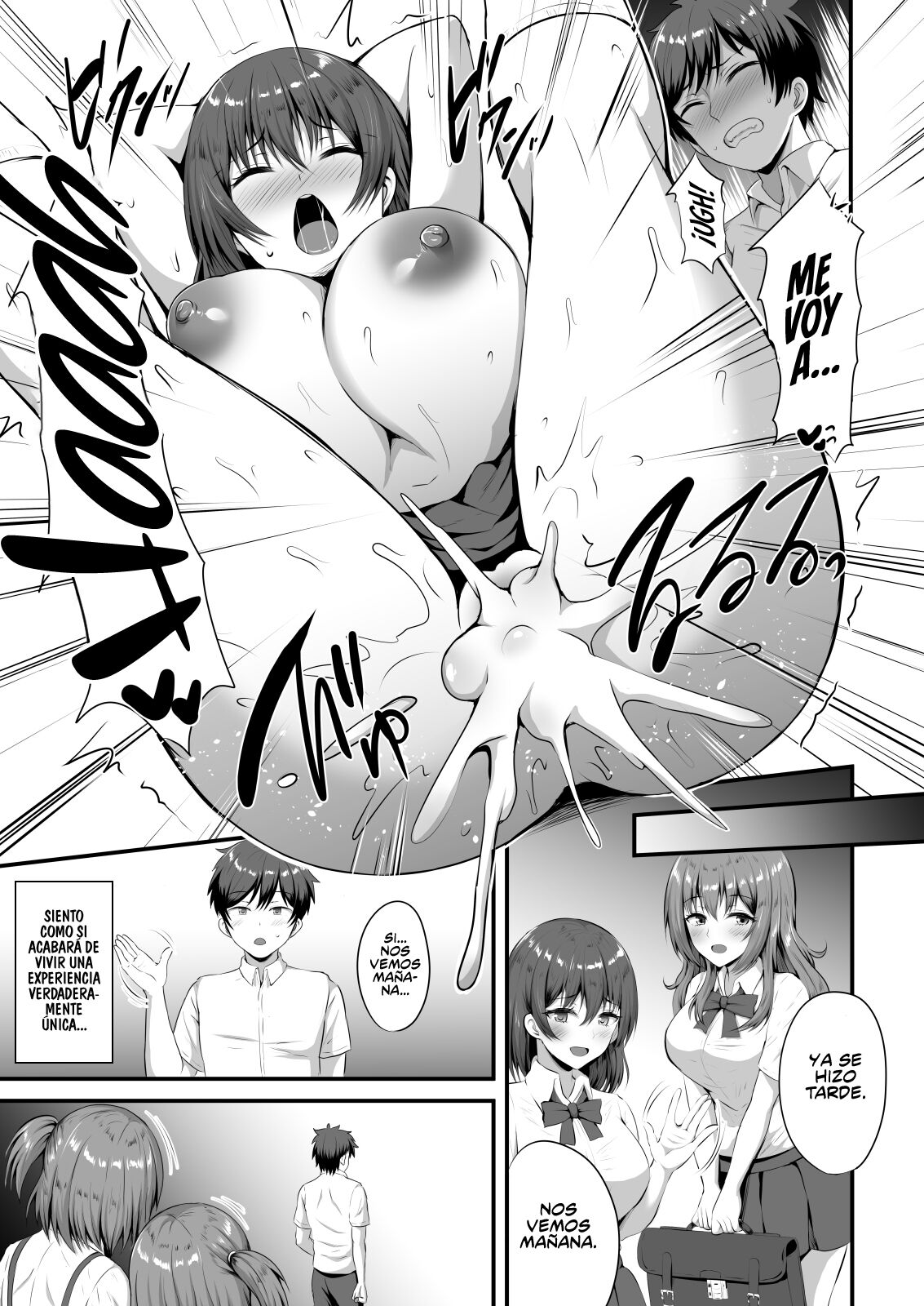 Otoko ga Ore shika Inai Inaka no Gakkou de Chijo Bitch to Yarimakuru Hanashi | Una historia Sobré Como me Folle a una Puta trás Otra en una Escuela Rural donde Yo soy el Único Hombre - Page 20