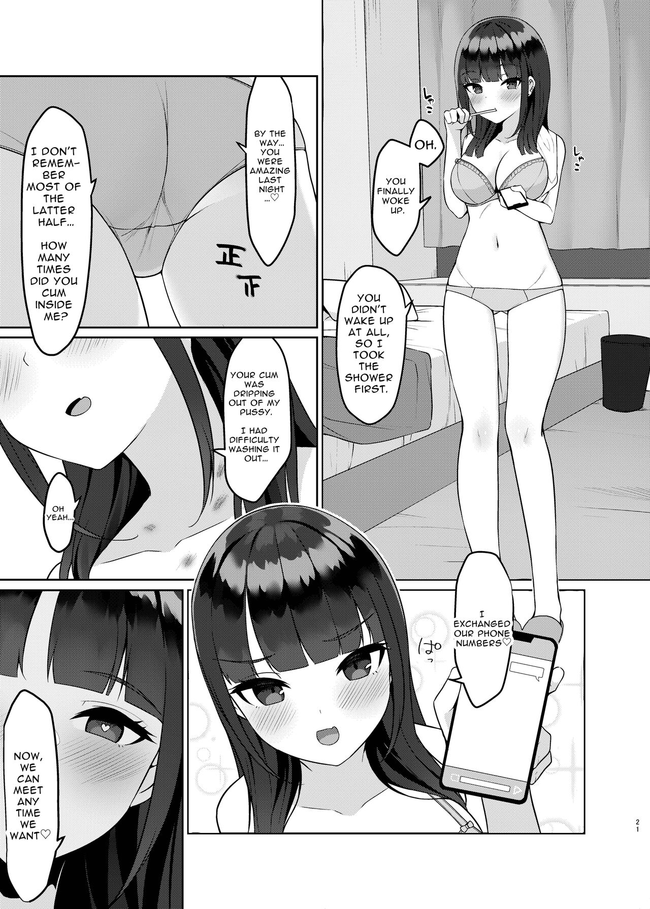 Appli de Deatta Sono Hi ni Deisui Ecchi Shite SeFri ni Narimashita | Had Drunken Sex With A Girl I Met Via An App And Now We’re Fuck Buddies - Page 21