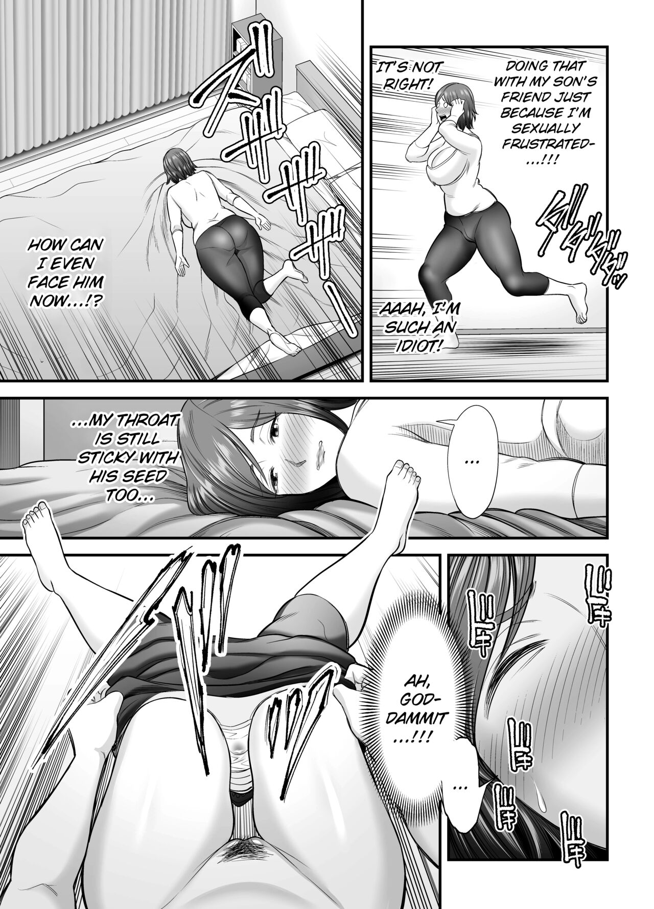 Sexless de Yokkyu Fuman na Watashi wa, Musuko no Tomodachi to… - Page 26
