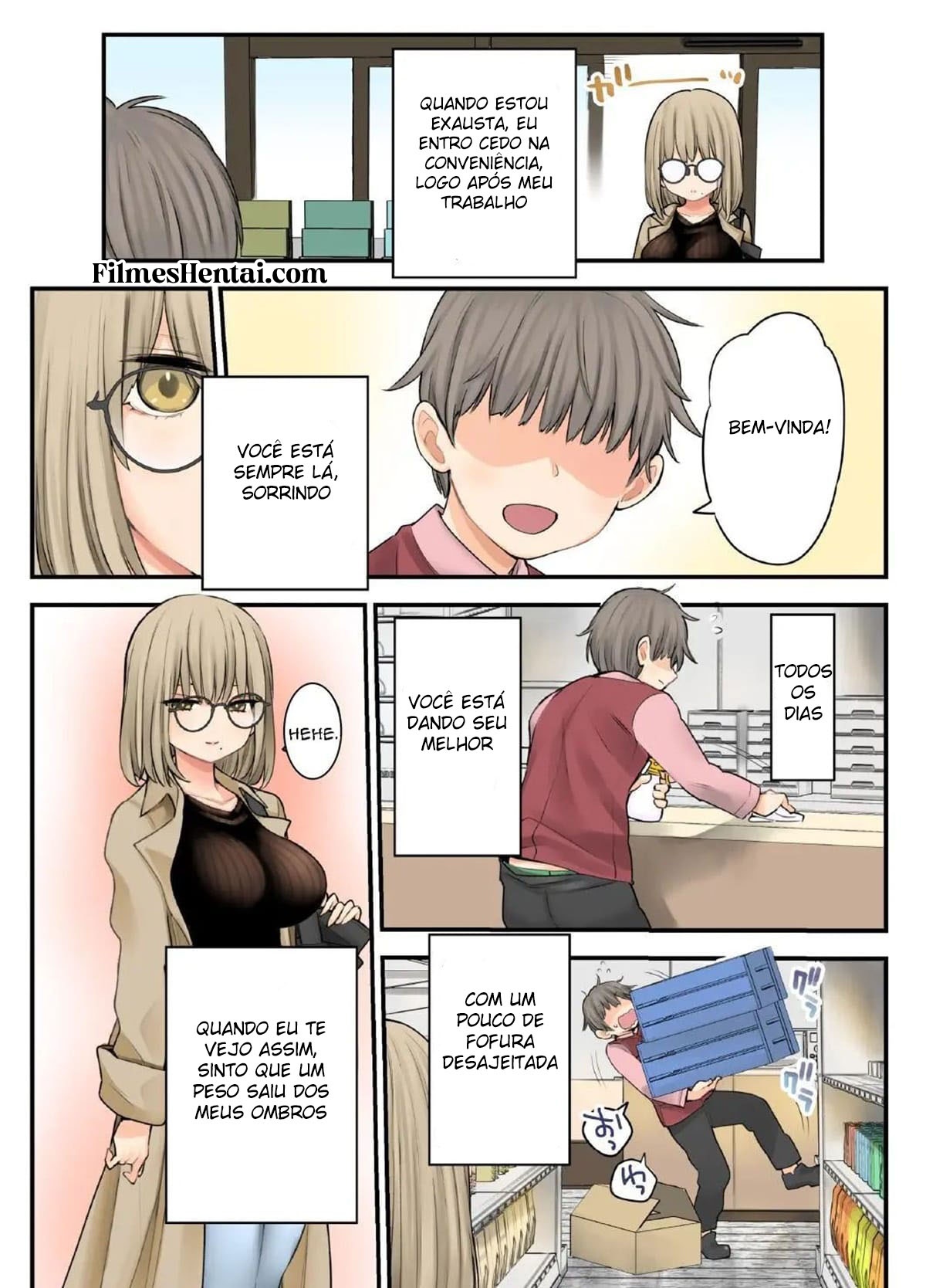 A Farmacêutica Peituda Kusunoki-San da Farmácia 24 horas - Page 27