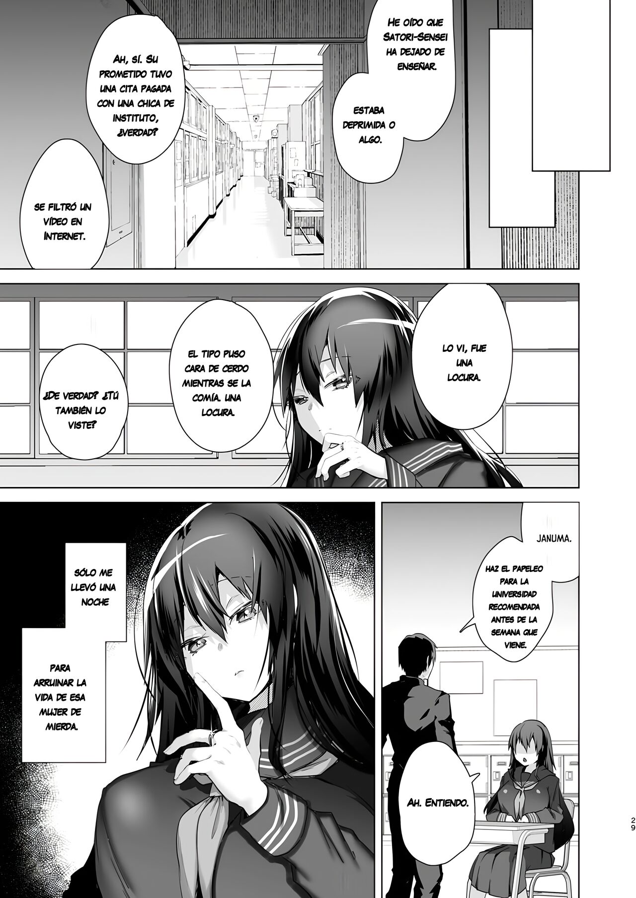 TS Fukushuu Revenge 1 ~Me cambié de sexo, me convertí en una chica hermosa, me vengaré y cambiaré mi vida.!~ - Page 28