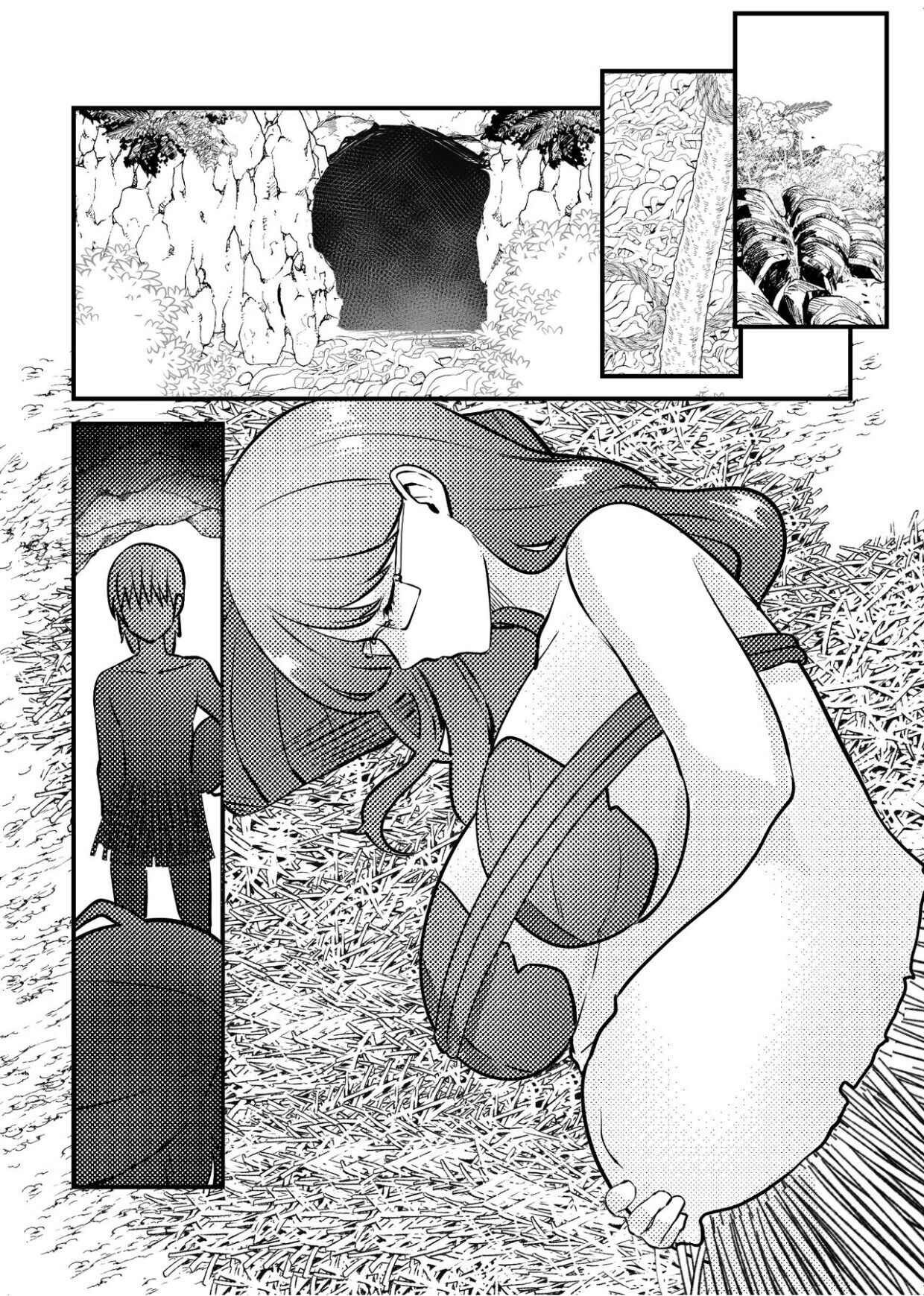 Mama to Musuko ga Mujintou de Love Love Sex suru Hanashi | A Story of a Mom and Her Son’s Lovemaking on a Uninhabited Island - Page 29