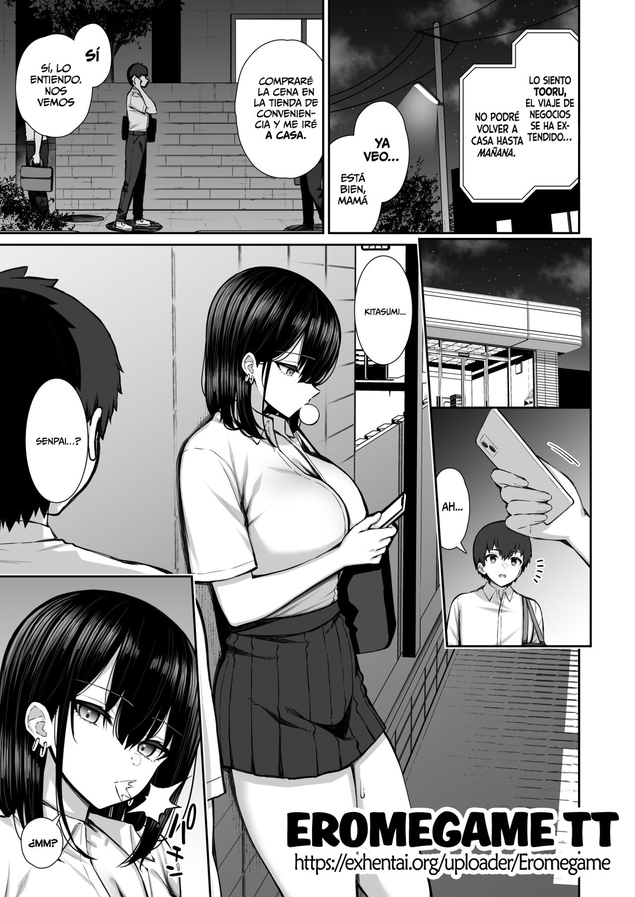 Iede Gal na Senpai wa Kantan ni Yarasete Kureru | Mi Gyaru Senpai Fugitiva me Deja Follarla con Demasiada Facilidad - Page 3