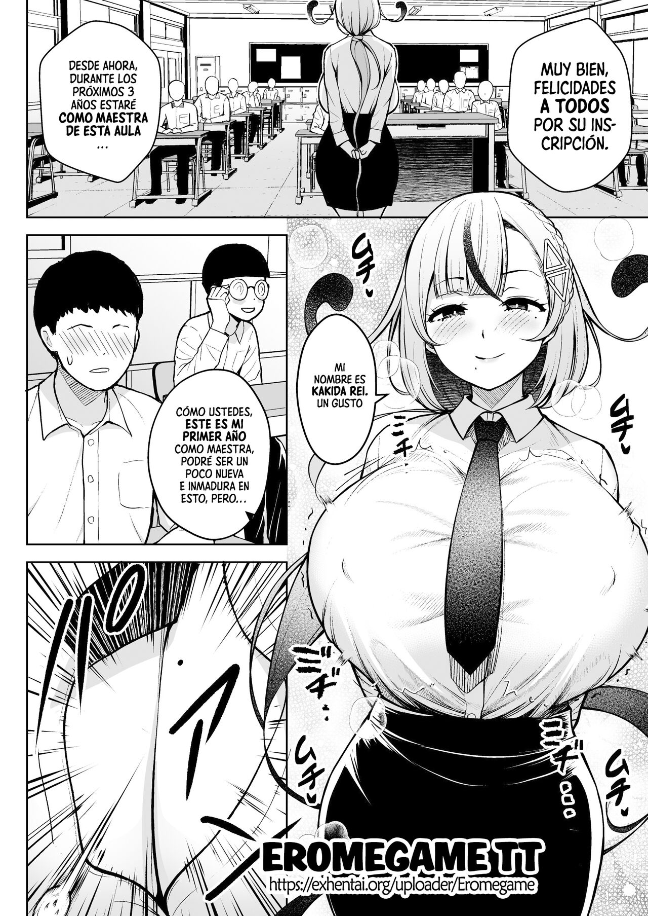 1-nen Ikagumi Kakitare Sensei | kakitare-sensei es la Nueva Maestra del Grupo de 1er Año - Page 3