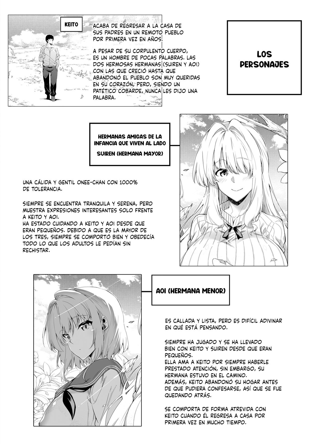 Natsu no Yari Naoshi -Inaka to Hanare to Bijin Shimai- | Reconciliación de verano Las hermosas hermanas del campo - Page 3