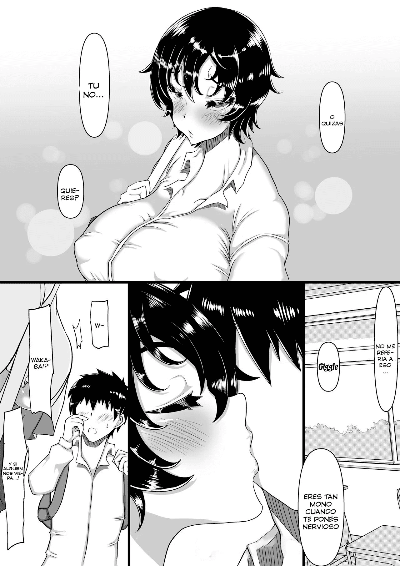 Furin Chuudoku ni Natta Kanojo wa Yori Tsuyoi Shigeki o Motomete Netorare Douga o Kareshi ni Okuru | Una novia adicta al sexo, envia un video engañando a su novio en busca de mayores placeres - Page 3