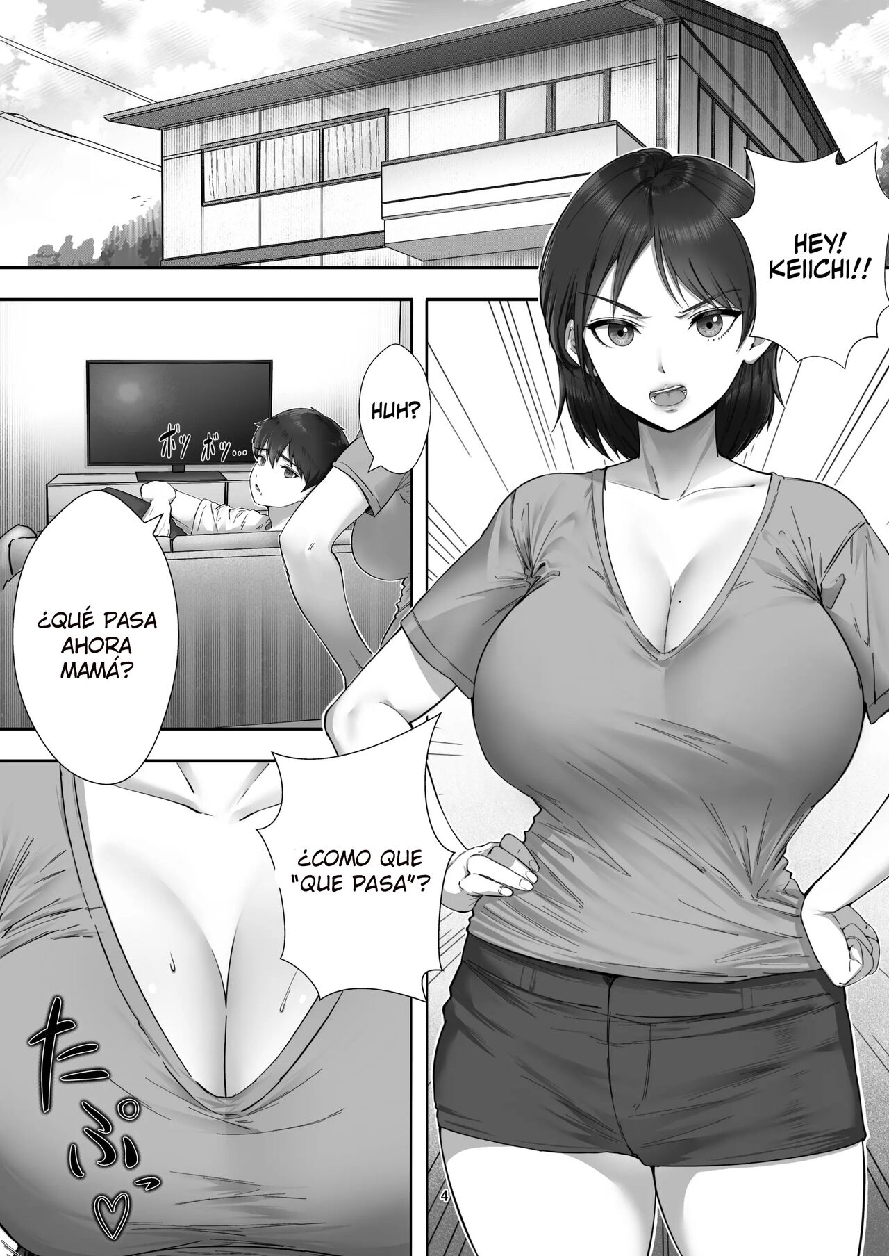 DeliHeal Yondara Gachi no Kaa-chan ga Kita Hanashi. | Cuando pedi una prostituta, mi mama aparecio - Page 3