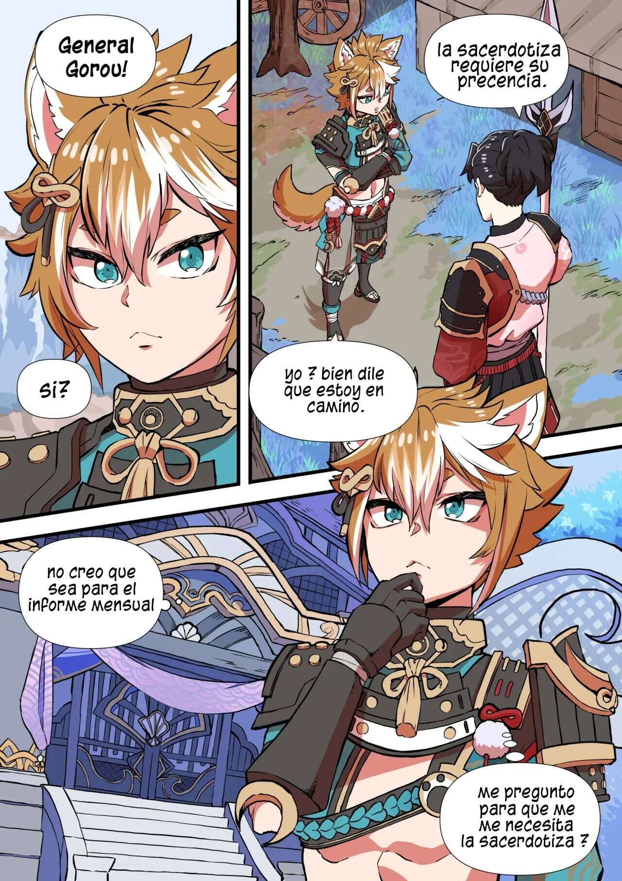 The Gratitude Of Watatsumi Maiden | La Gratitud de la Dama de Watatsumi - Page 3