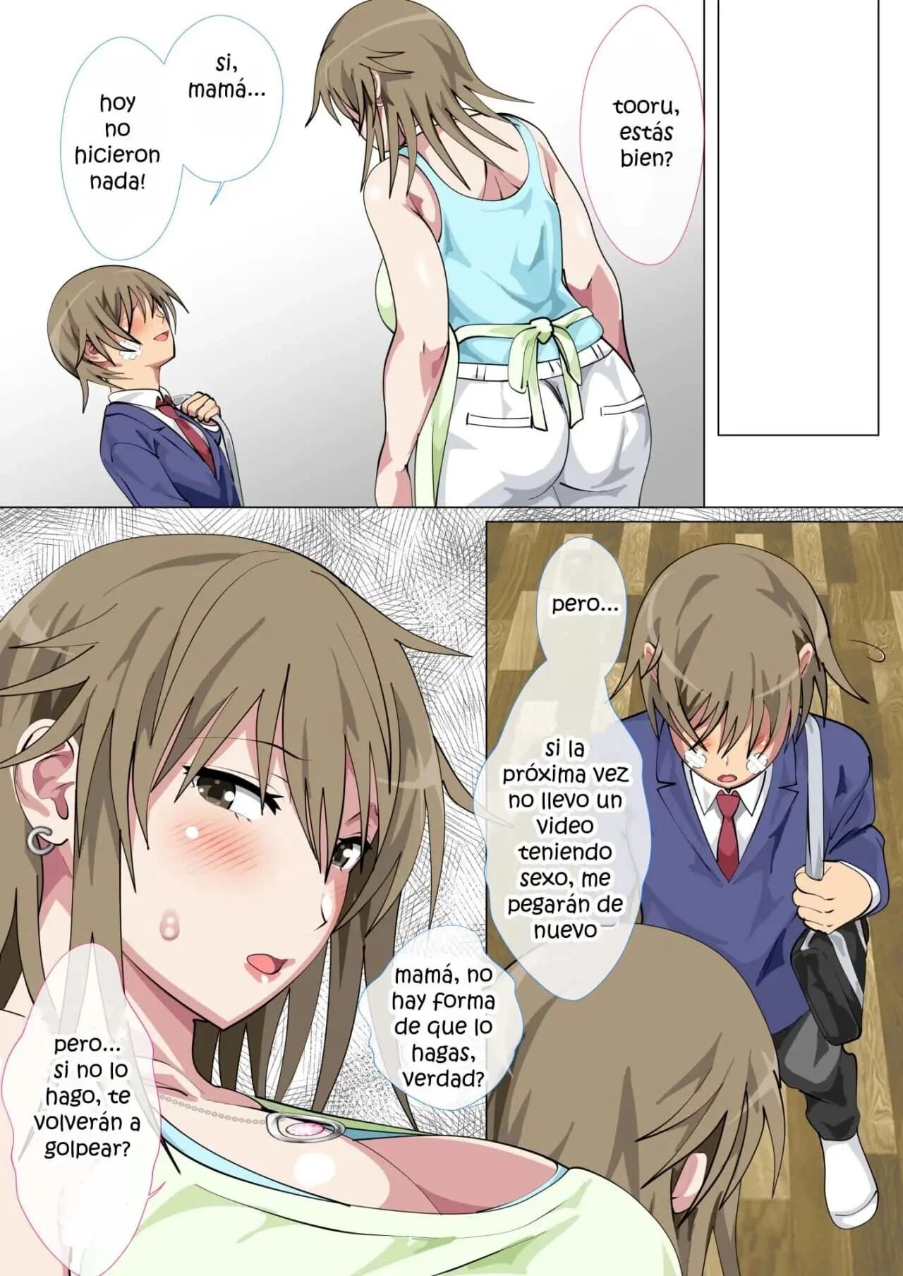 Ijimerarekko no Hahaoya ga Hamedori suru Batsu Game ni Makikomareta Kekka | Las consecuencias de que una madre sea arrastrada a hacer un video sexual - Page 31