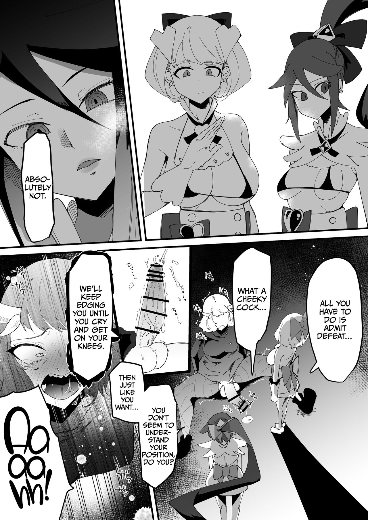 Saikyou Mazoku wa Kuso Zako Dame Maso Chinpo | The Strongest Demon Has a Pathetic Masochistic Cock - Page 32