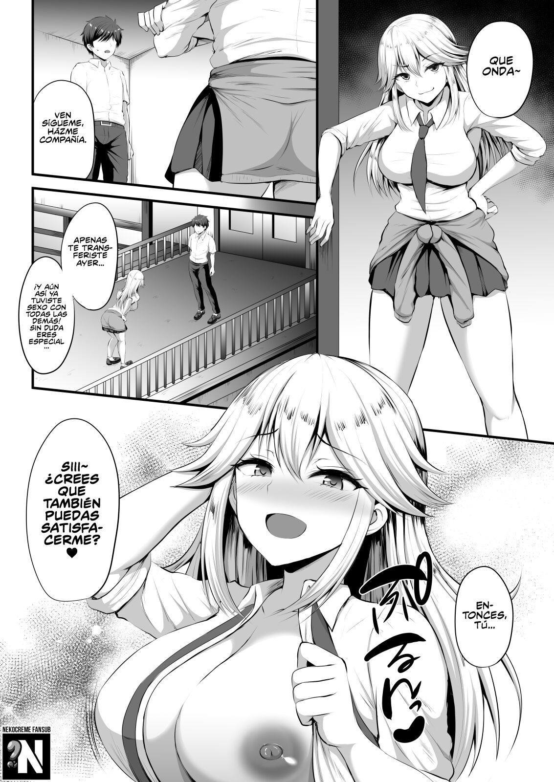 Otoko ga Ore shika Inai Inaka no Gakkou de Chijo Bitch to Yarimakuru Hanashi | Una historia Sobré Como me Folle a una Puta trás Otra en una Escuela Rural donde Yo soy el Único Hombre - Page 33