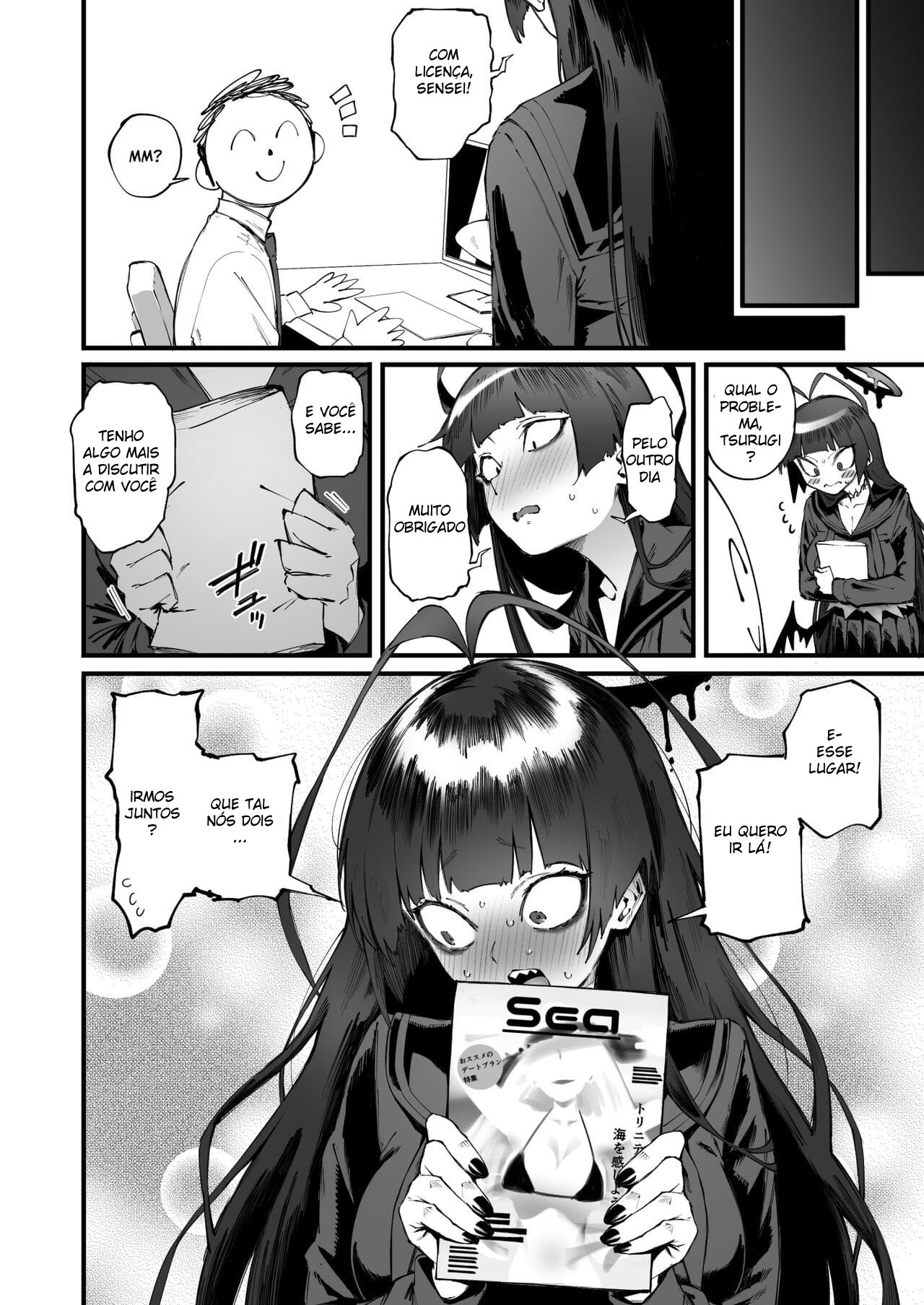 Até Tsurugi Quer Experimentar a Juventude - Page 34