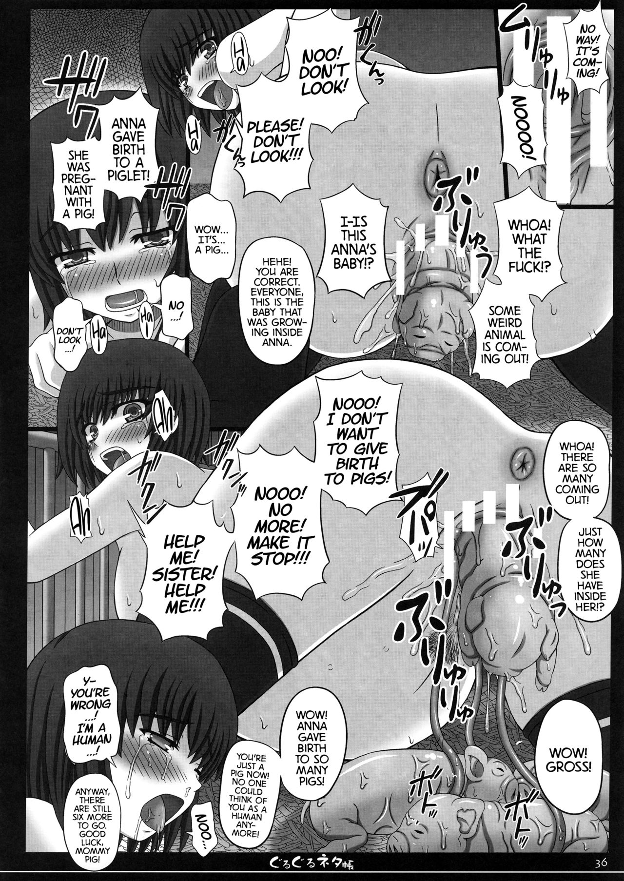 Shiawase no Katachi no Guruguru Netachou 81 - Page 35