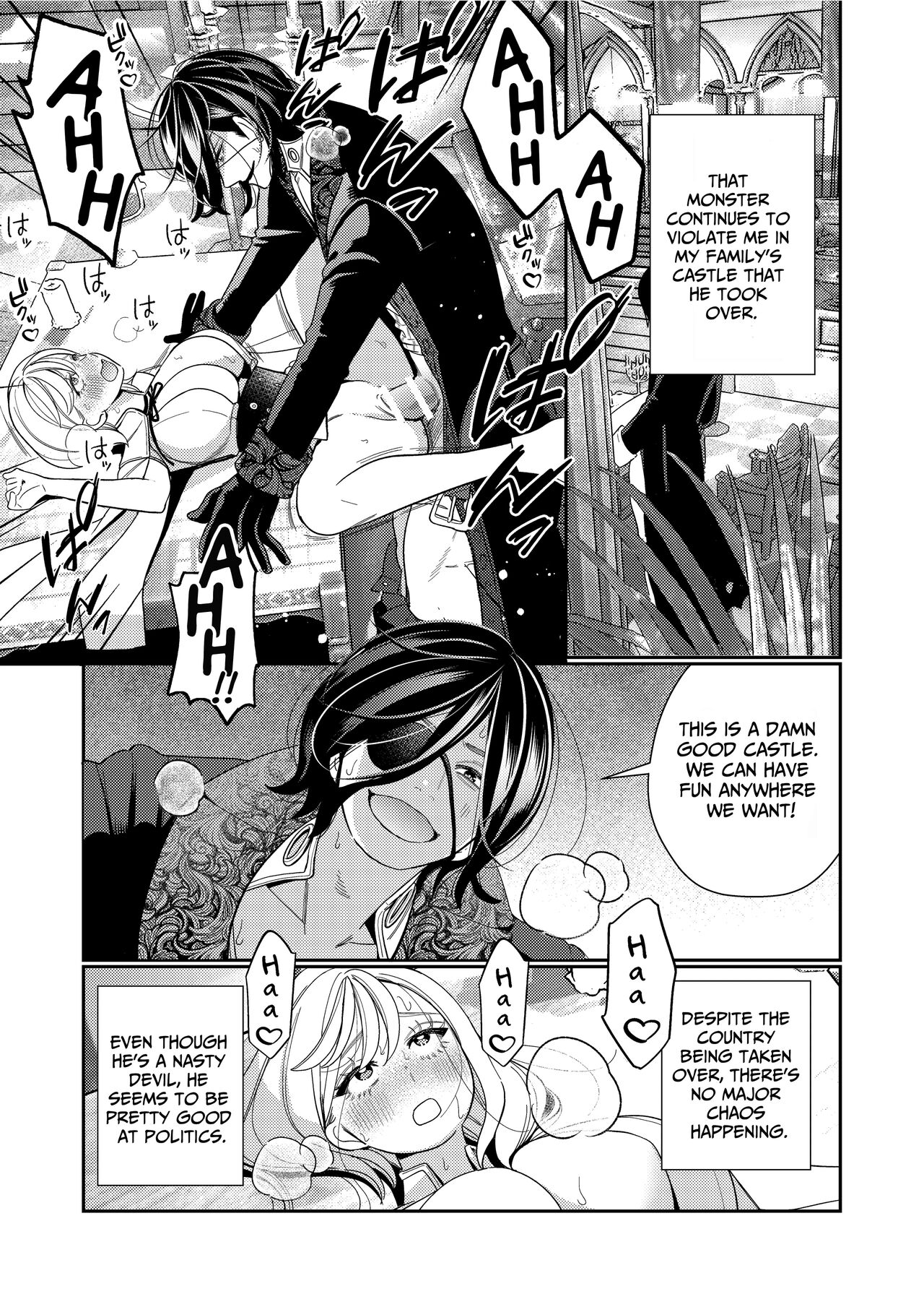 Seijo wa Tekikoku no Ou ni Otosareru | Corrupted by the Mercenary King. - Page 35