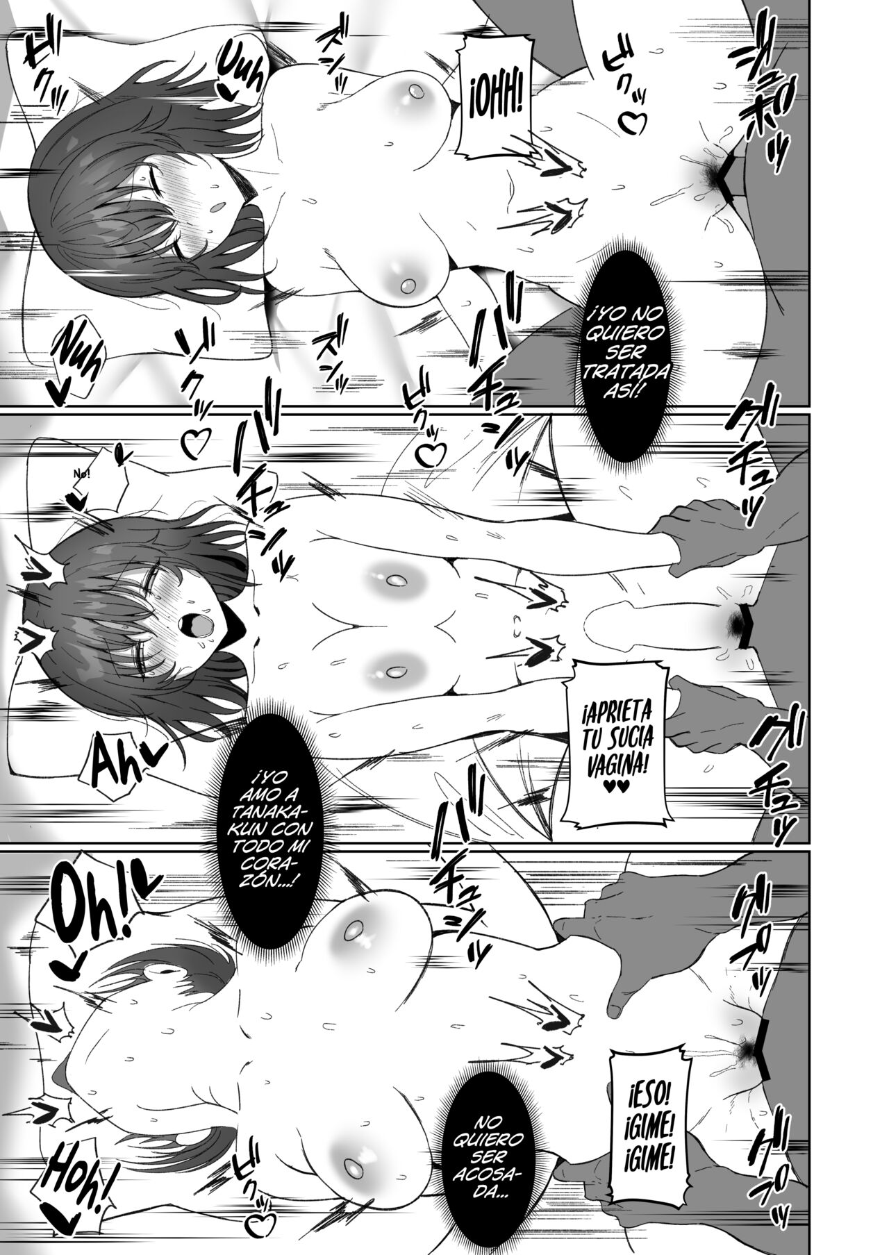 Netorare ~Kurokami Musume no Junan~ | El Sufrimiento Netorare de la Chica de Pelo Azabache - Page 36
