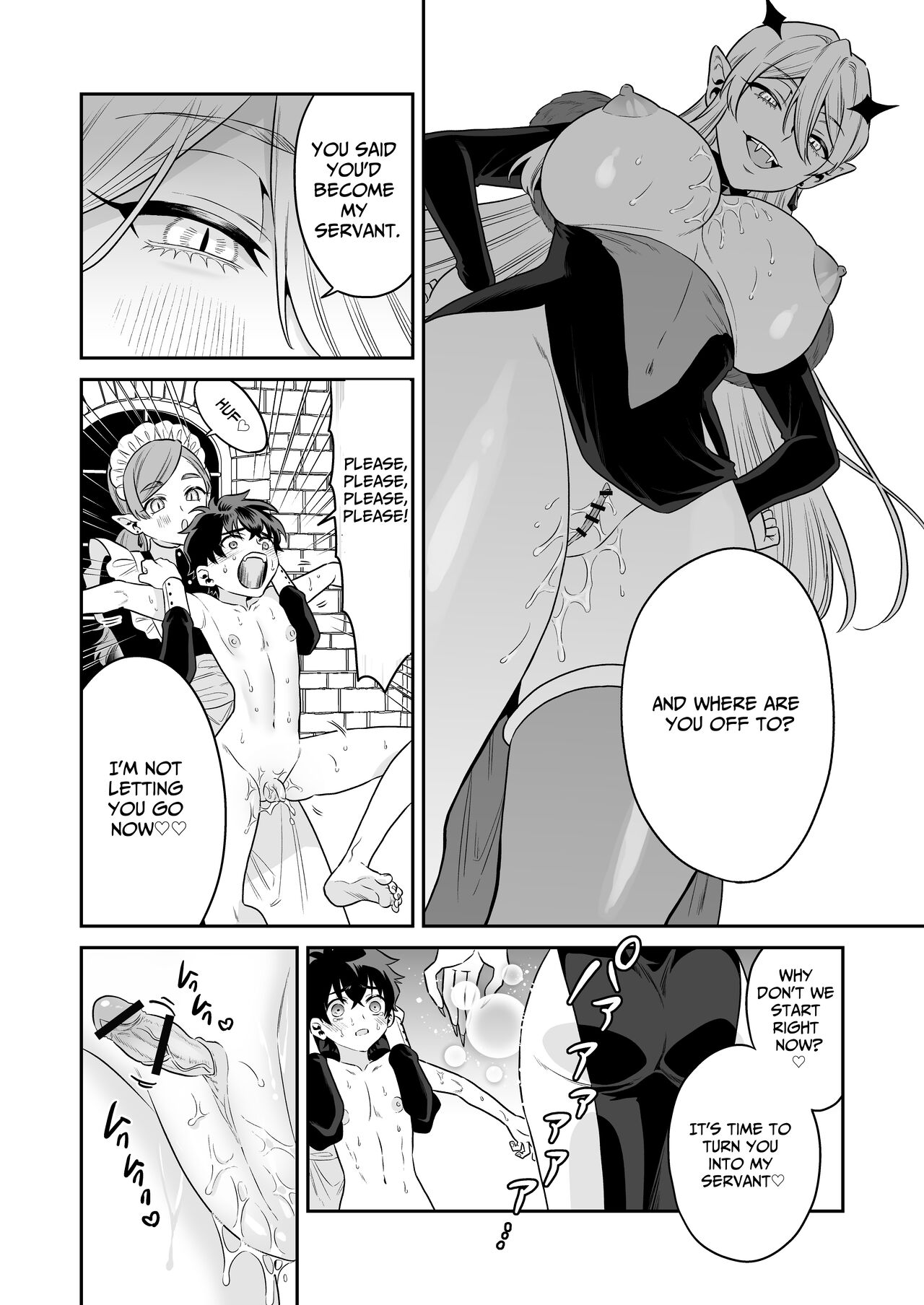 Shounen Hunter, Kyuuketsuki no Ori ni Torawaruru - Page 36