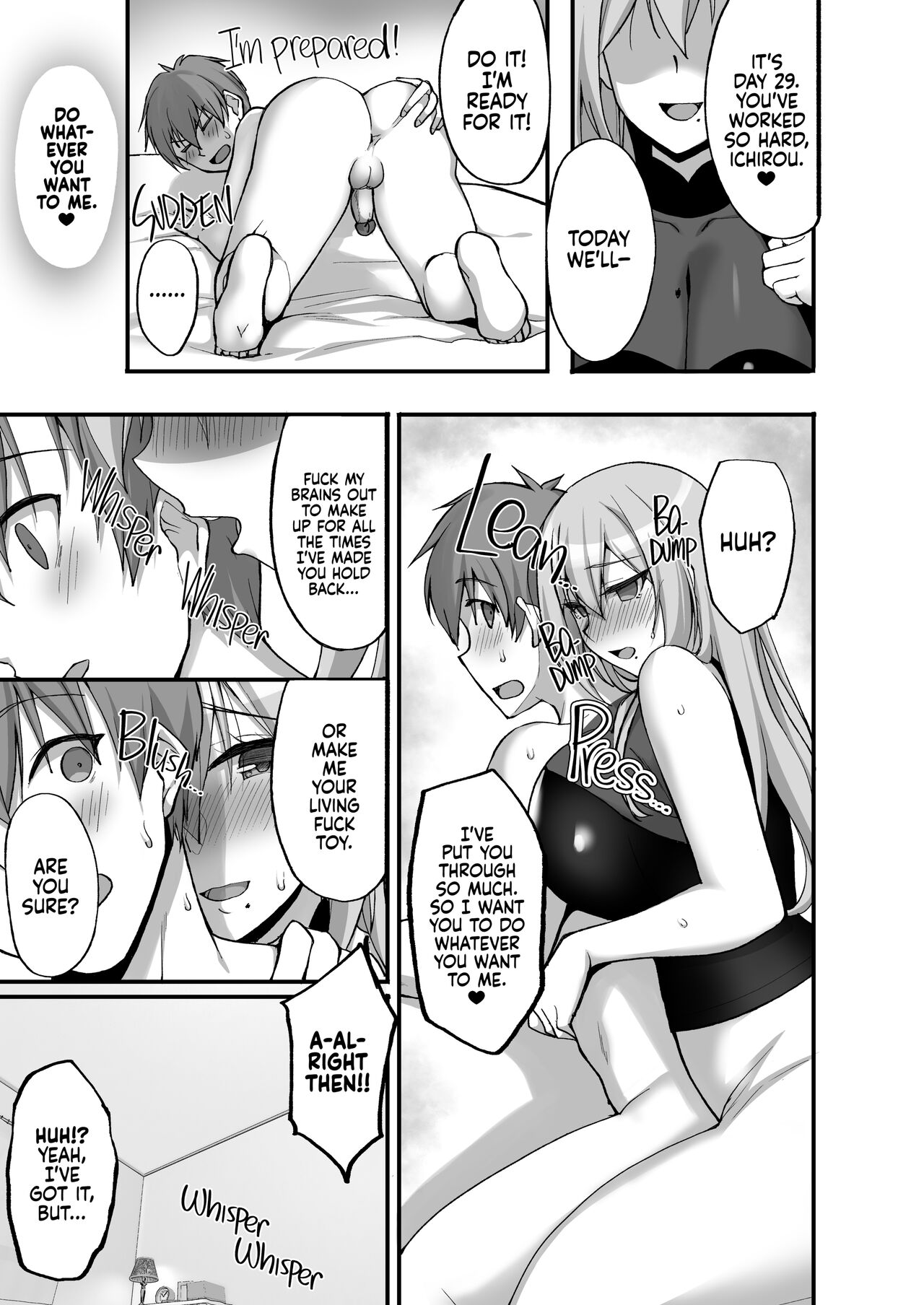 Ecchi na Onee-san wa, Suki desu ka? 3 ~Tonari no Onee-san to Ikkagetsukan, Shasei Kanri to Sakusei Seikatsu Hen~ - Page 38