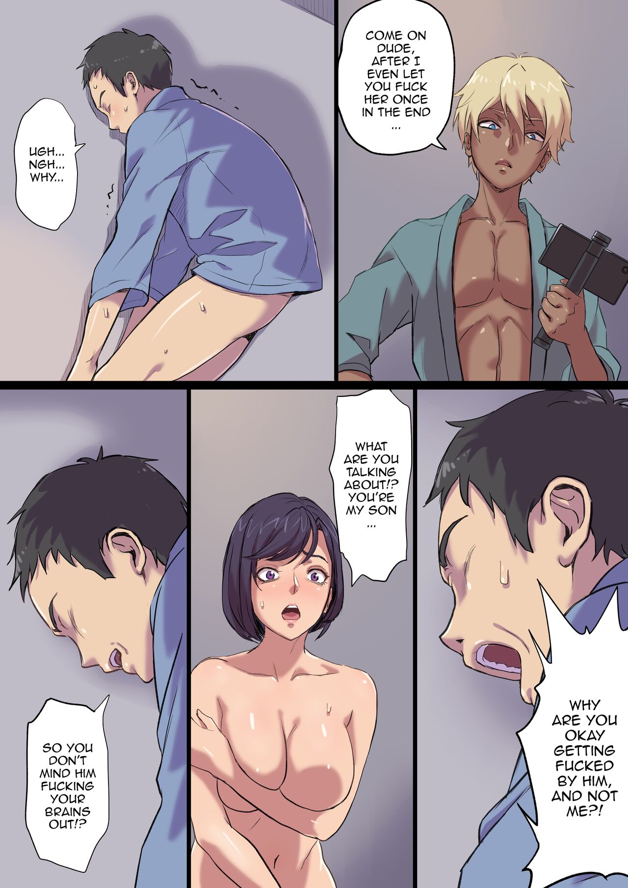 Zoku Tonari no Bed de Netorareru Kangoshi Jukubo / The MILF Nurse Cuckolded Gets Taken Away In The Bed Next To Mine – Continuation - Page 39