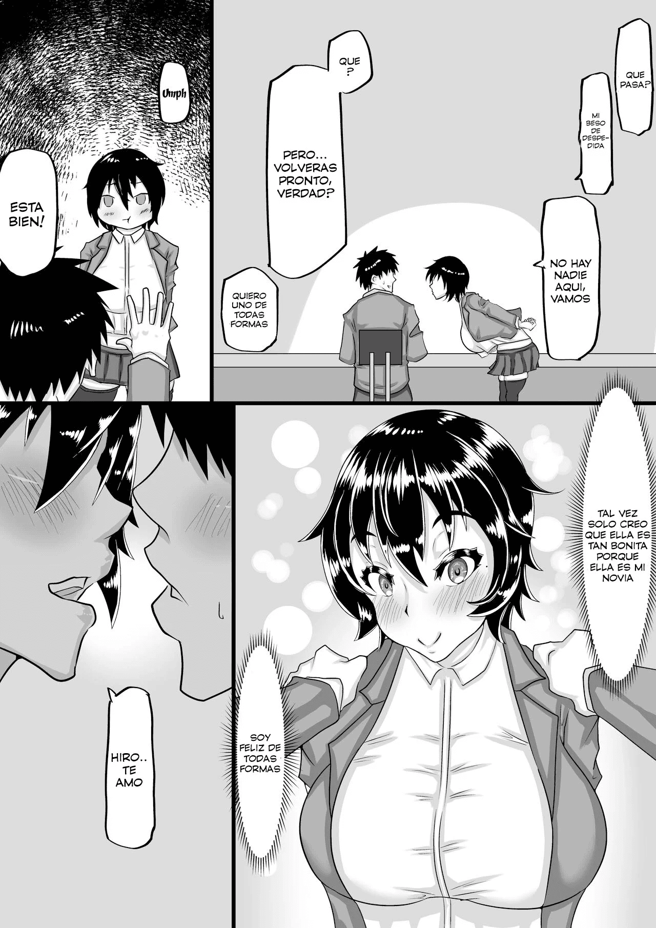 Furin Chuudoku ni Natta Kanojo wa Yori Tsuyoi Shigeki o Motomete Netorare Douga o Kareshi ni Okuru | Una novia adicta al sexo, envia un video engañando a su novio en busca de mayores placeres - Page 39