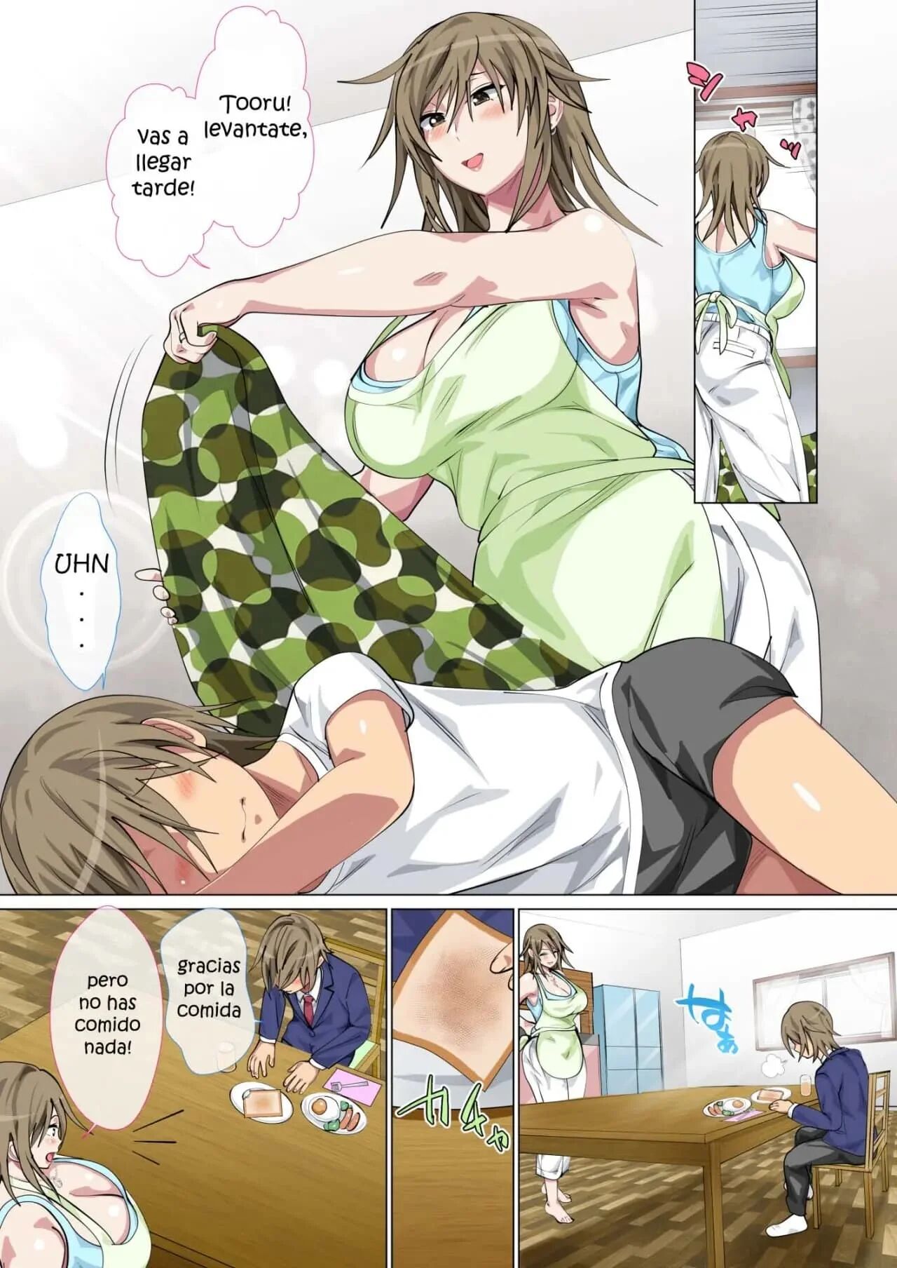 Ijimerarekko no Hahaoya ga Hamedori suru Batsu Game ni Makikomareta Kekka | Las consecuencias de que una madre sea arrastrada a hacer un video sexual - Page 4