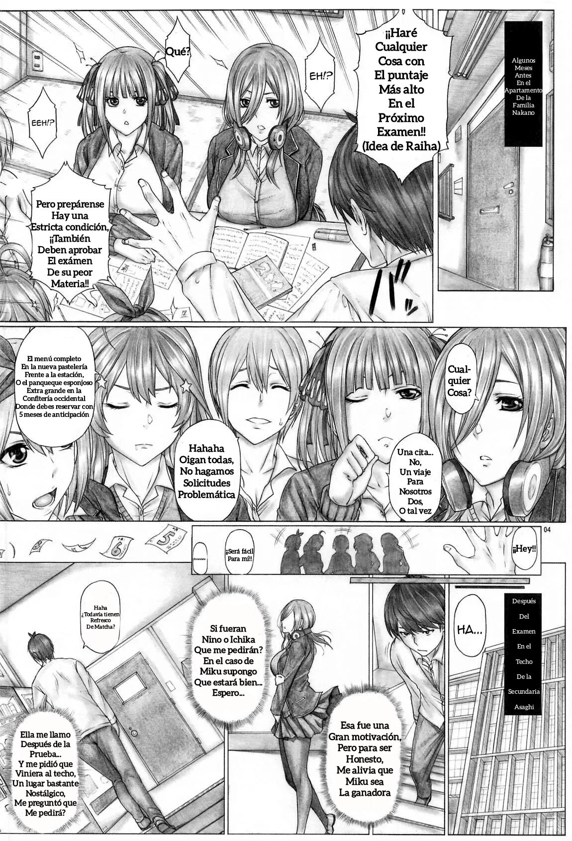 Angel’s stroke 149 Gotoubun no Hanayome Nengan no Ano Hito | Quintessential Quintuplets – Getting That Schorching Hot Impregnating Creampie From The Person You Most Desire!! - Page 4