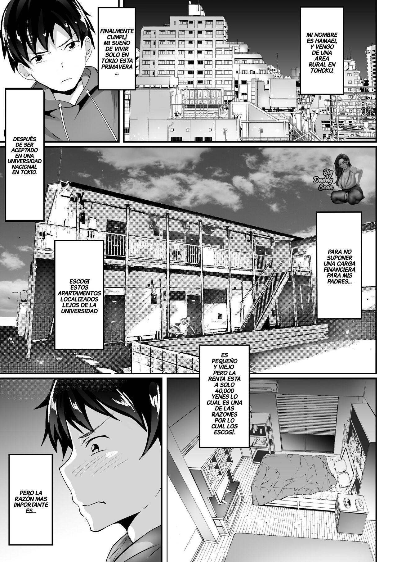 Ore no Joukyou Seiseikatsu 1 Tonari no Hitozuma Hen | Mi vida sexual en Tokio 1 – La Ama De Casa De Al Lado - Page 4