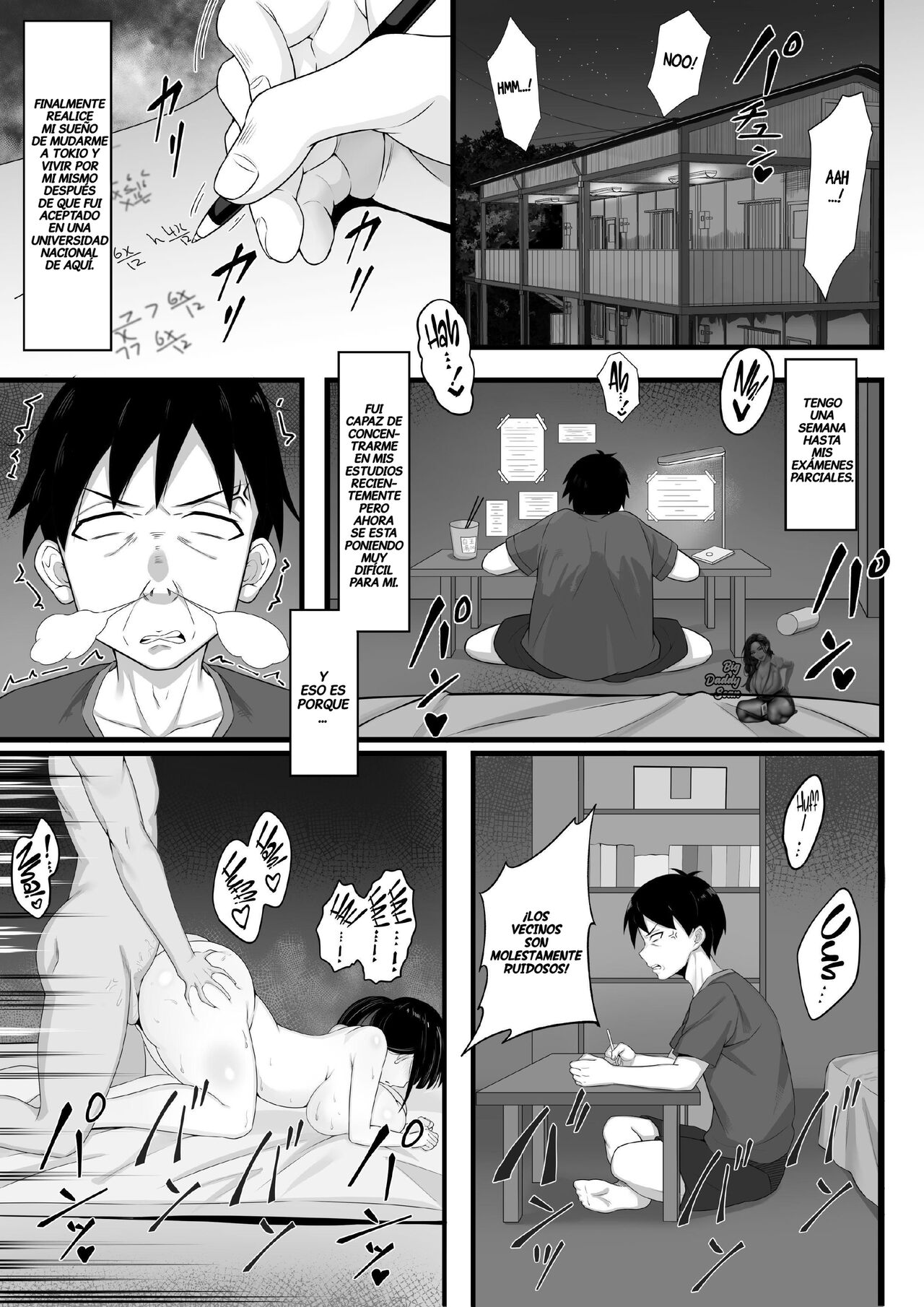 Ore no Joukyou Seiseikatsu 2 Tonari no JK Hen | Mi vida sexual en Tokio 2 – La Colegiala De Al Lado Parte 1 - Page 4