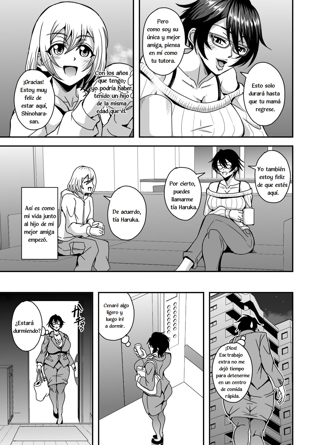 Arofour Dokushin BariCare Oba-san ga Yuujin no Musuko demo Aru Toshishita Danshi to no Kankei ni Hamaru Hanashi - Page 4