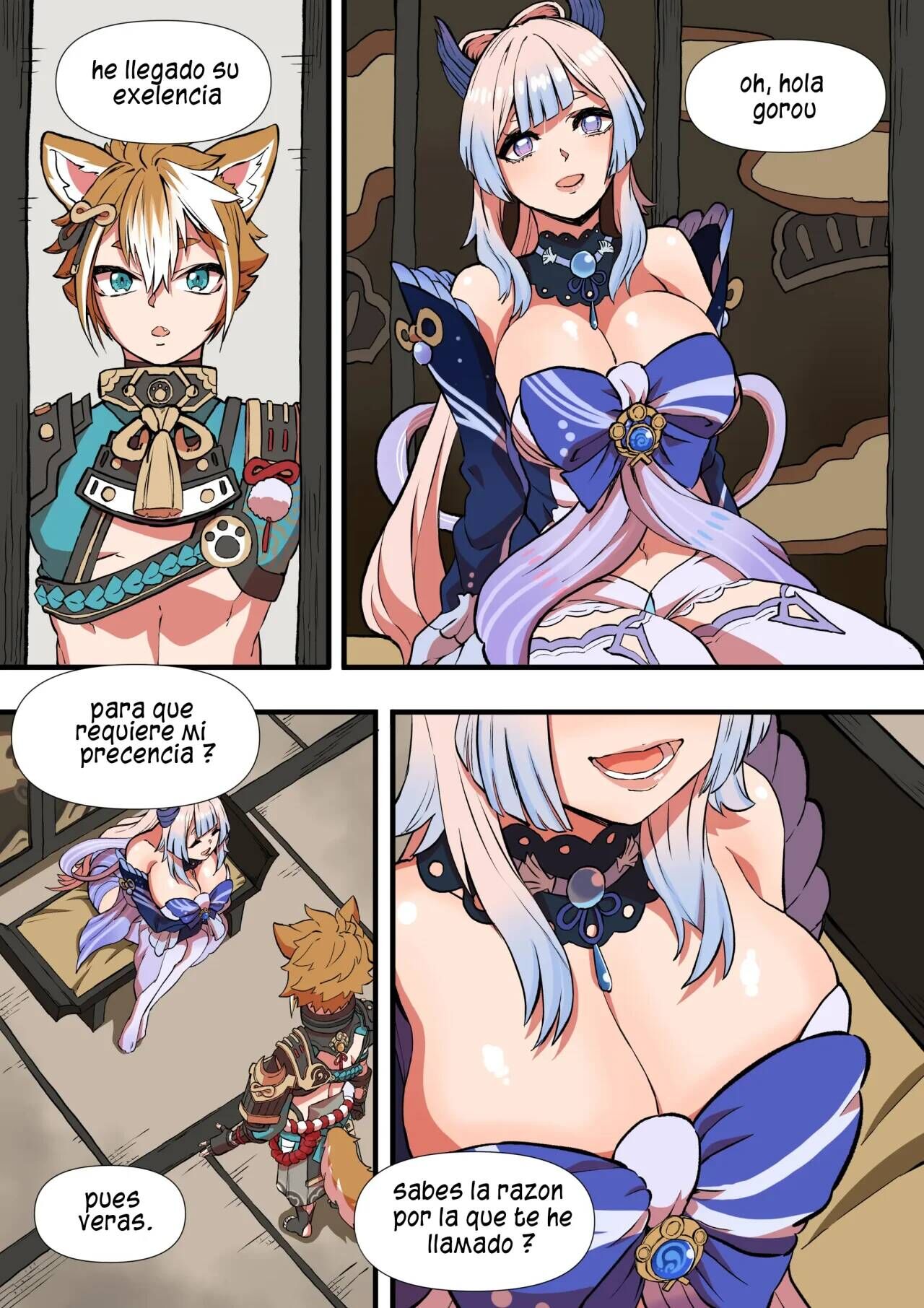The Gratitude Of Watatsumi Maiden | La Gratitud de la Dama de Watatsumi - Page 4