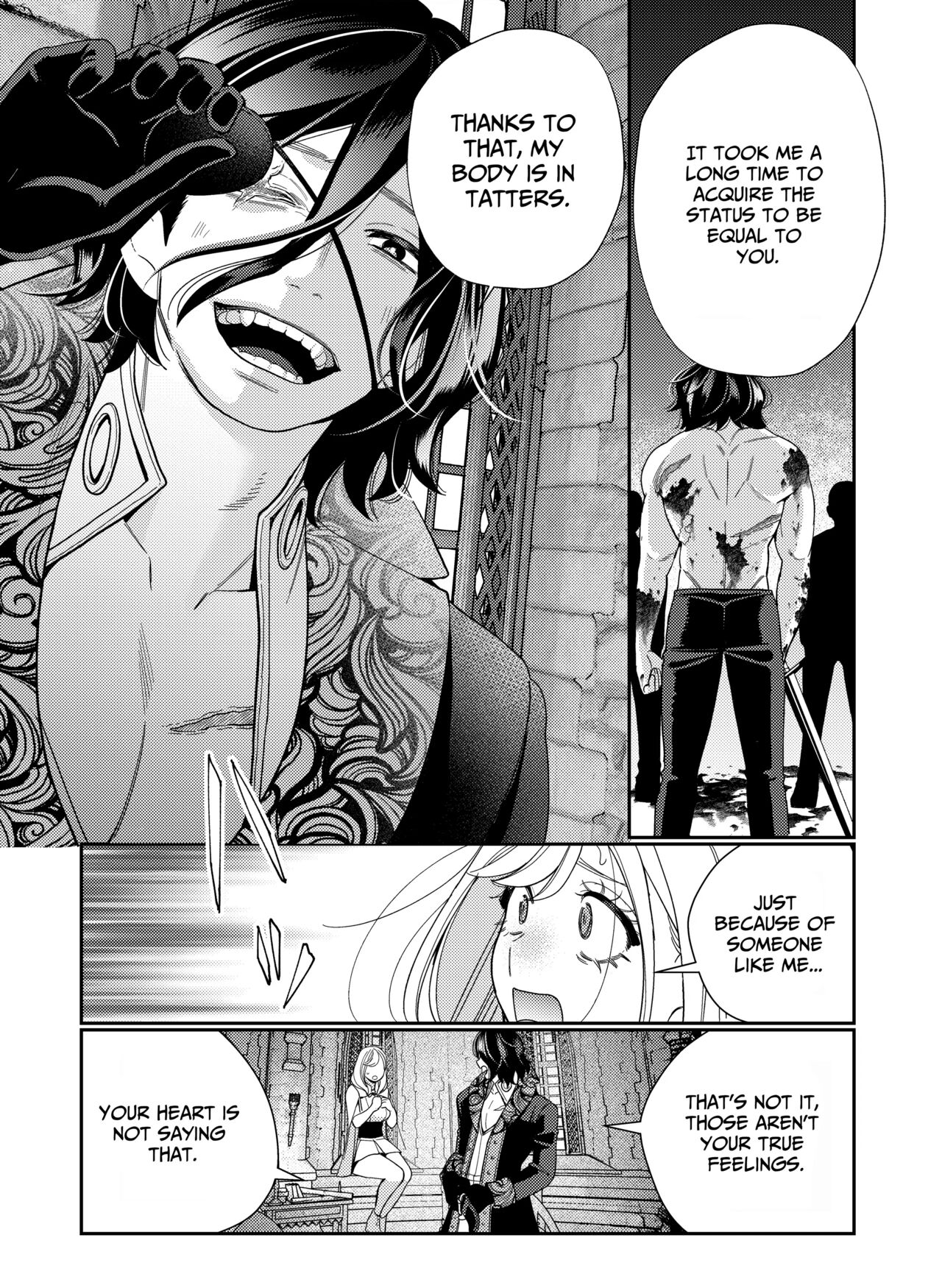 Seijo wa Tekikoku no Ou ni Otosareru | Corrupted by the Mercenary King. - Page 43