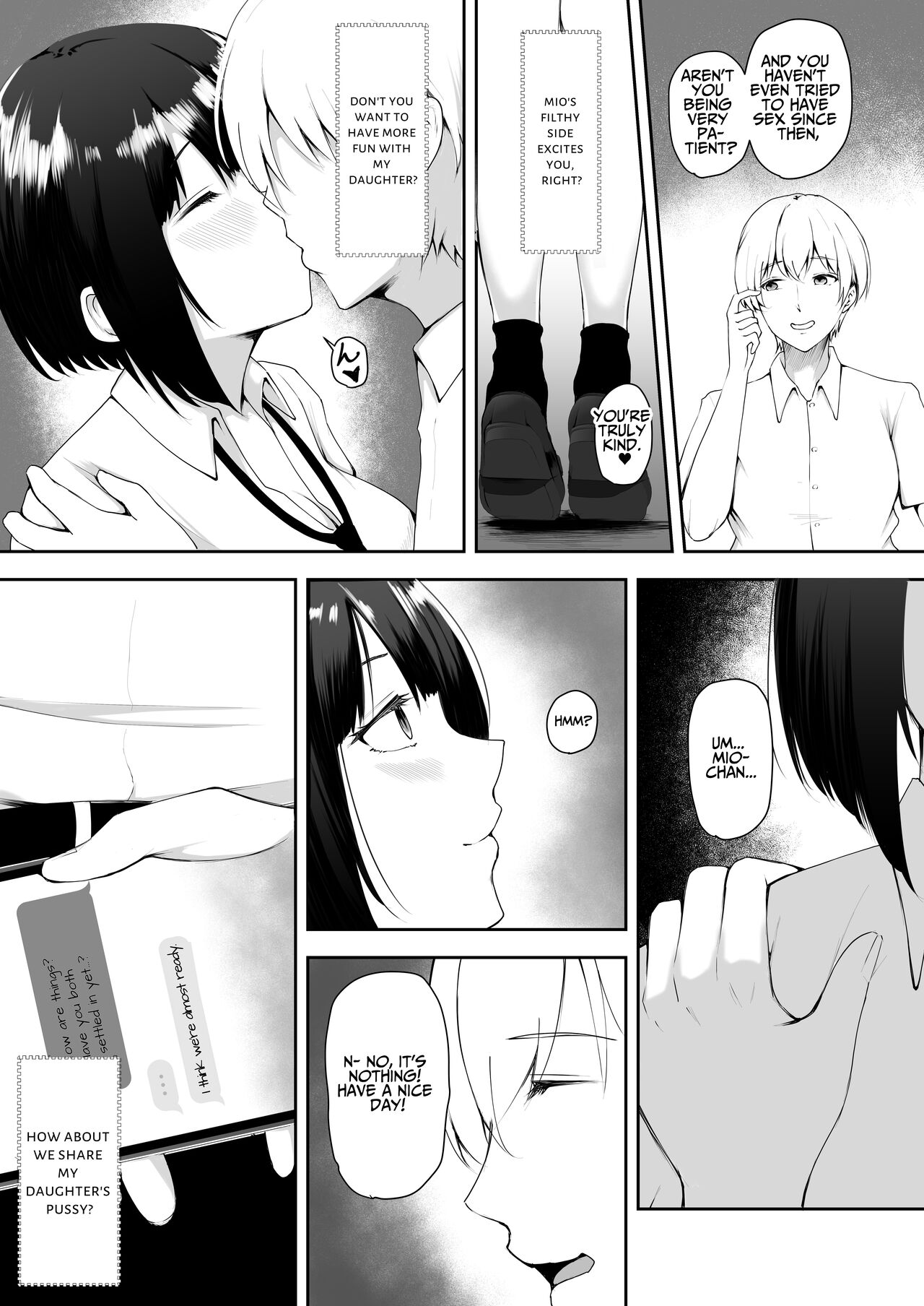 Share Manko ~Joushi no Musume ga Ochiru made~ | Share Pussy ~Until The Boss’s Daughter Falls~ - Page 44