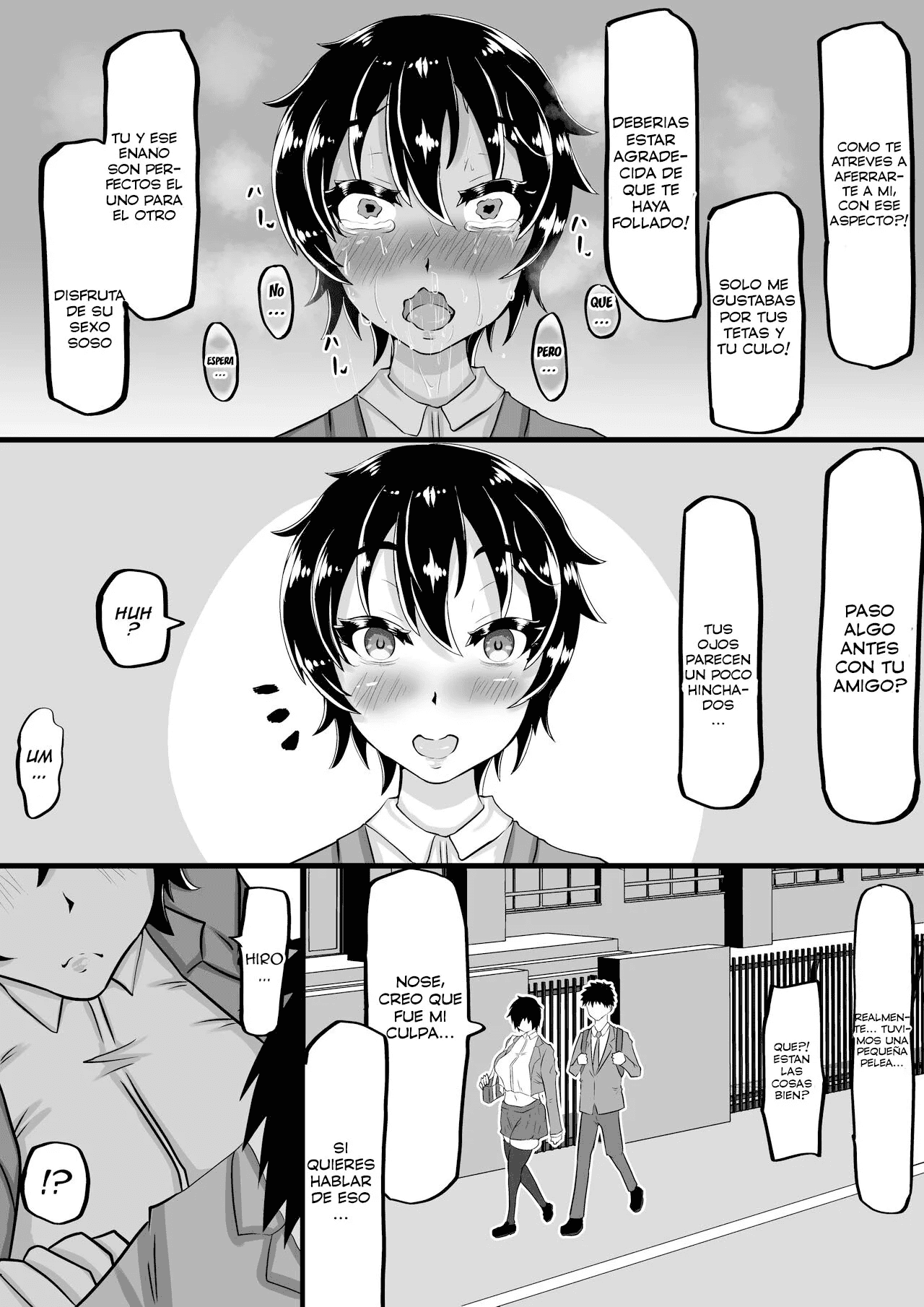 Furin Chuudoku ni Natta Kanojo wa Yori Tsuyoi Shigeki o Motomete Netorare Douga o Kareshi ni Okuru | Una novia adicta al sexo, envia un video engañando a su novio en busca de mayores placeres - Page 44