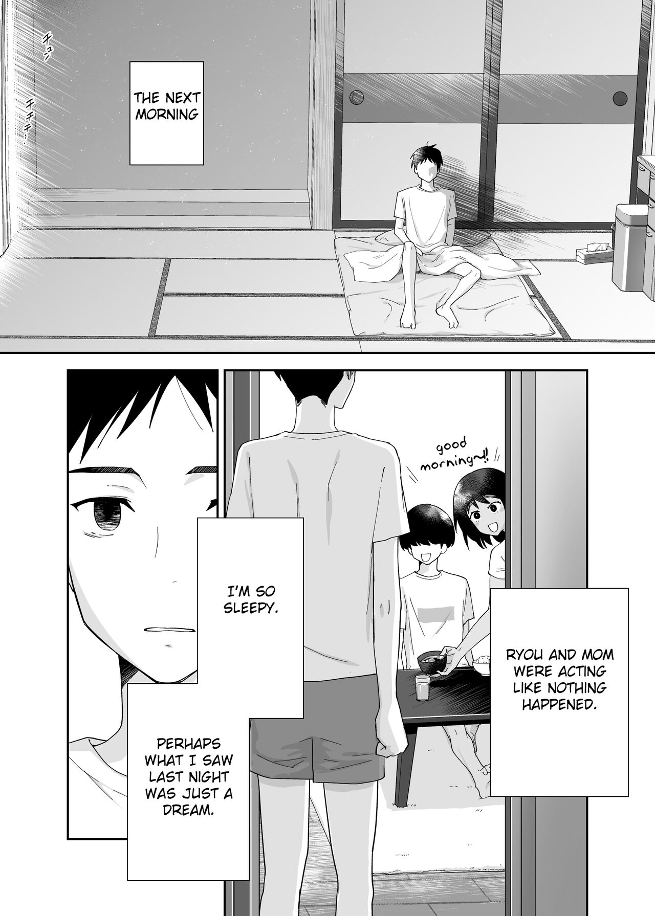 Hitotsu Yane no Shita de Kaa-san ga Netorare Teru - Page 45