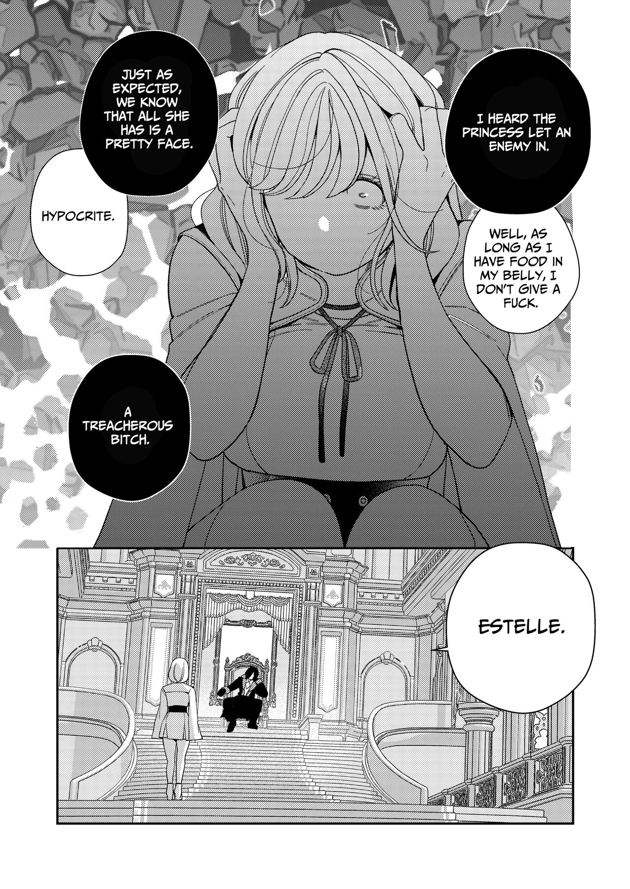 Seijo wa Tekikoku no Ou ni Otosareru | Corrupted by the Mercenary King. - Page 47