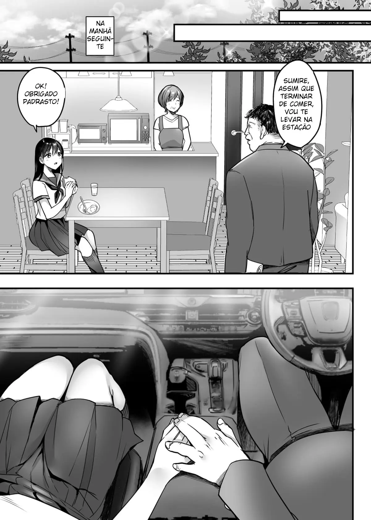 Enquanto a Filha da Minha Esposa Está Tomando Banho… - Page 47