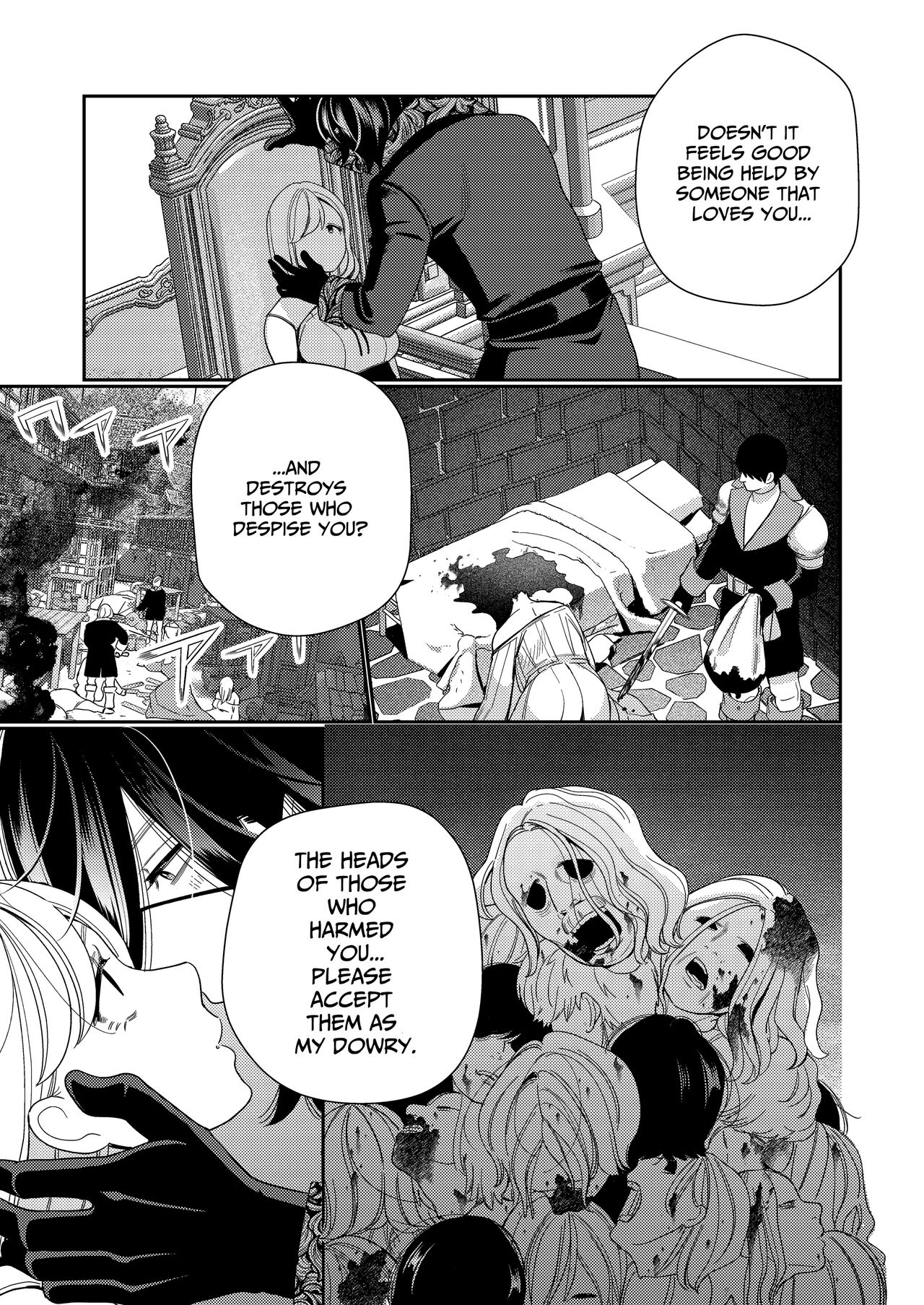 Seijo wa Tekikoku no Ou ni Otosareru | Corrupted by the Mercenary King. - Page 49