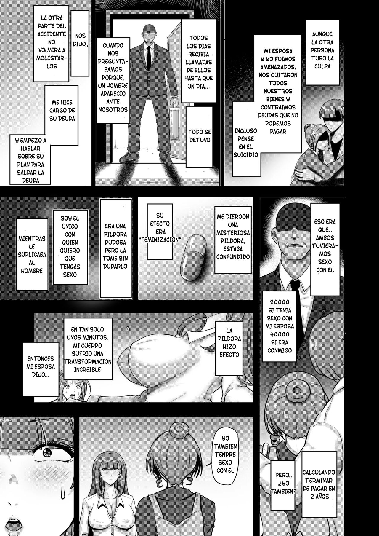 Nyotaika Netorare Fuufu ~ Nyotaika sareta Otto wa Aisuru Tsuma o Netotta Chinpo ni Otosareru - Page 5