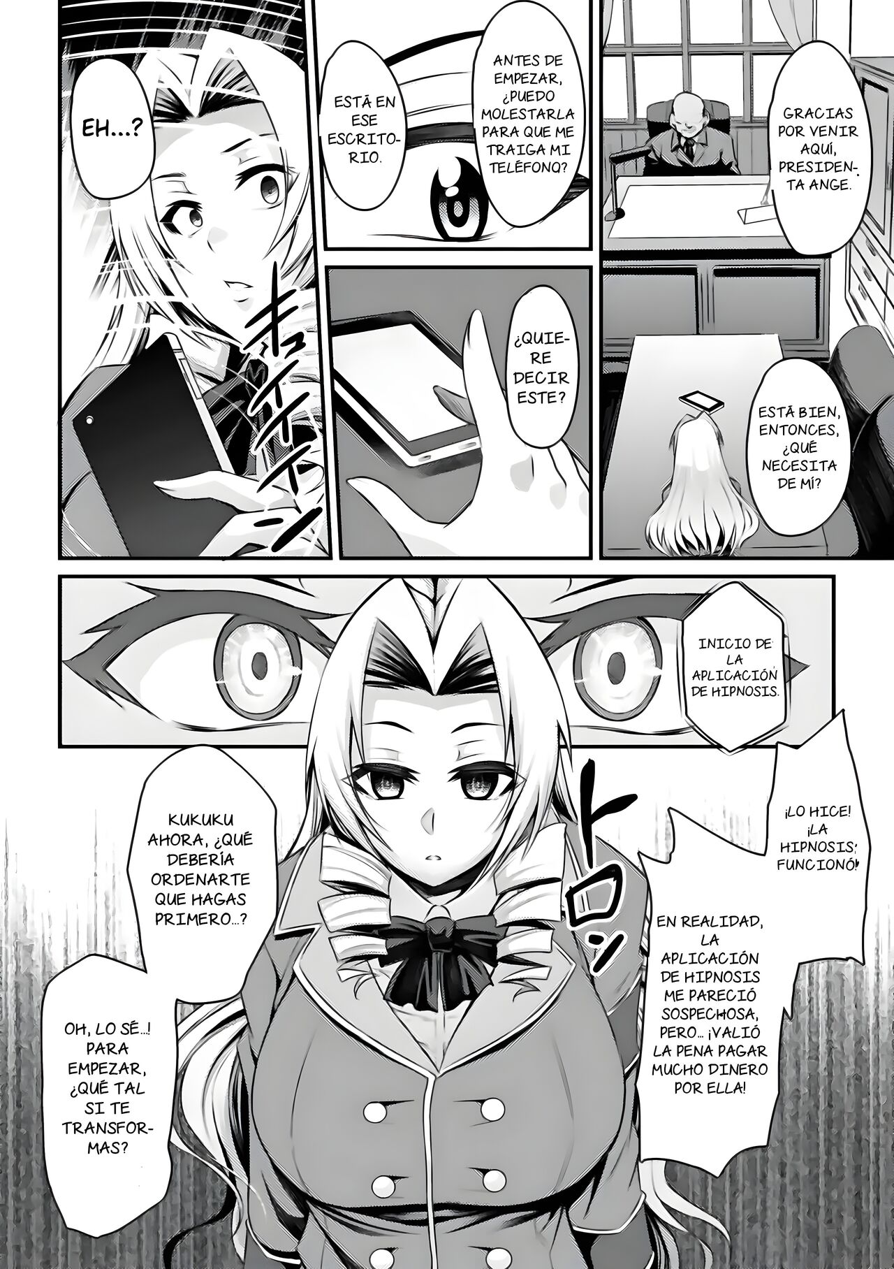Seikoujinki Saint Ange Saiin ni Ochita Tenshi | La princesa con armadura sagrada – Santa Ange, el angel que perdio por la hipnosis - Page 5