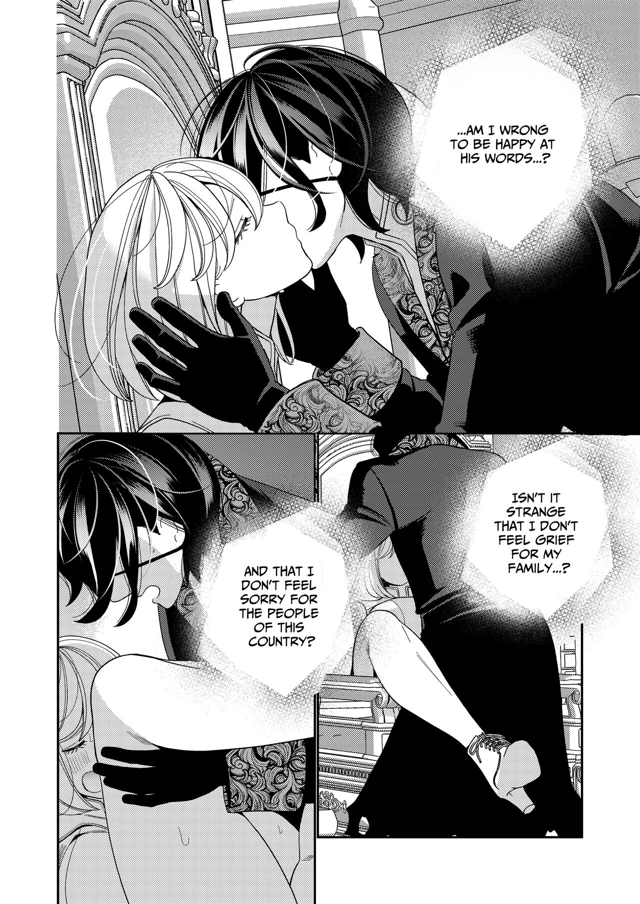 Seijo wa Tekikoku no Ou ni Otosareru | Corrupted by the Mercenary King. - Page 50