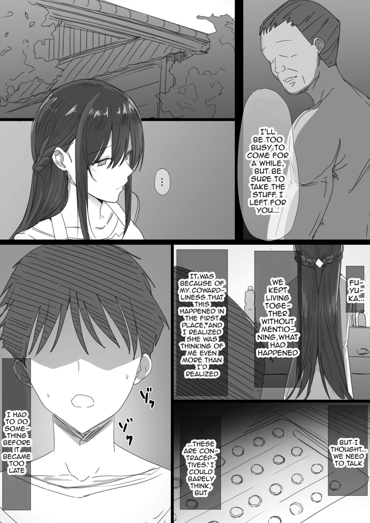 Ki ga Tsuyoi Seiso na Hitozuma Reijou ga Netorareru made no Ichibu Shijuu | The Whole Story of How a Neat and Proper Strong Willed Young Housewife Ended Up Doing NTR - Page 56
