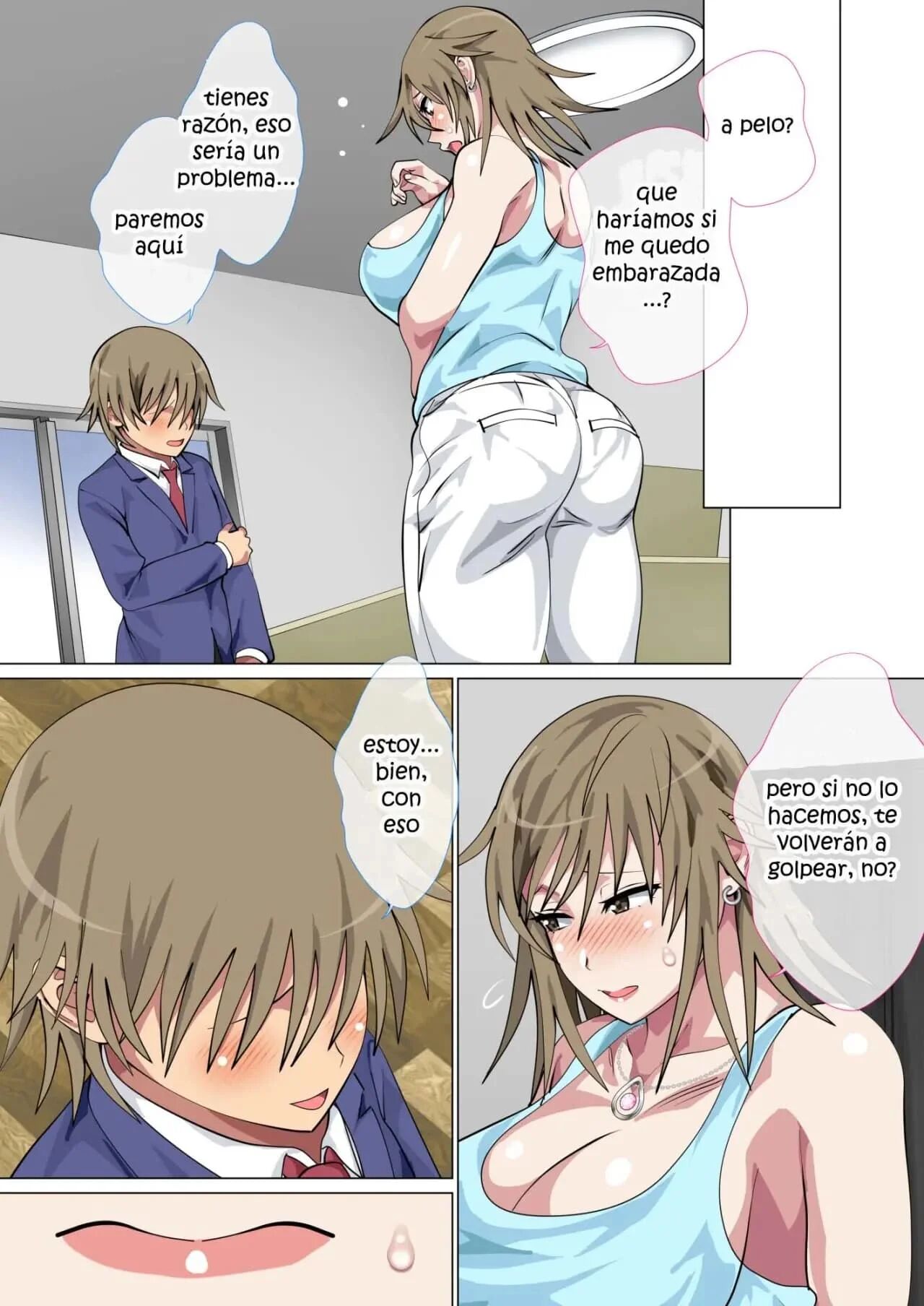 Ijimerarekko no Hahaoya ga Hamedori suru Batsu Game ni Makikomareta Kekka | Las consecuencias de que una madre sea arrastrada a hacer un video sexual - Page 59