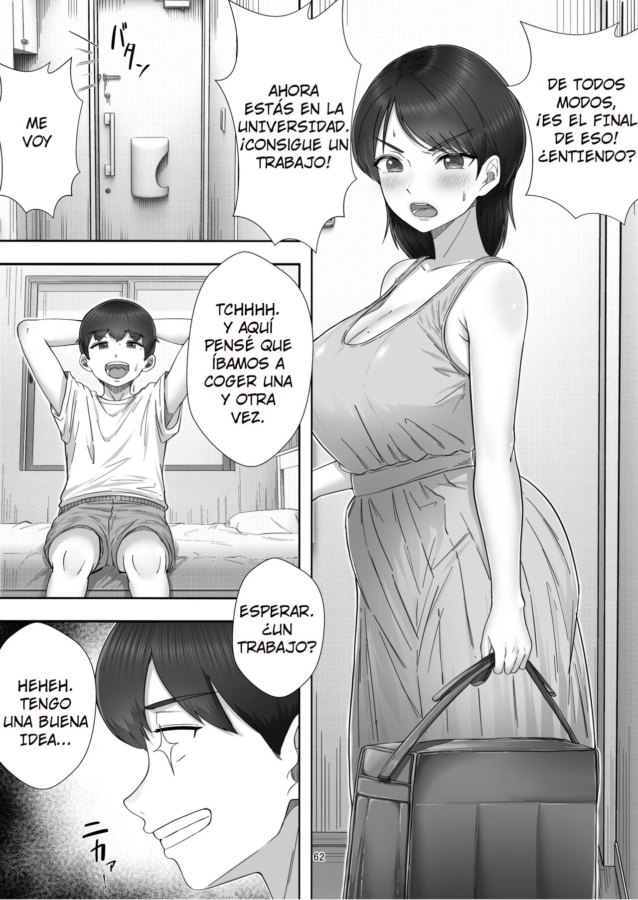 DeliHeal Yondara Gachi no Kaa-chan ga Kita Hanashi. | Cuando pedi una prostituta, mi mama aparecio - Page 60